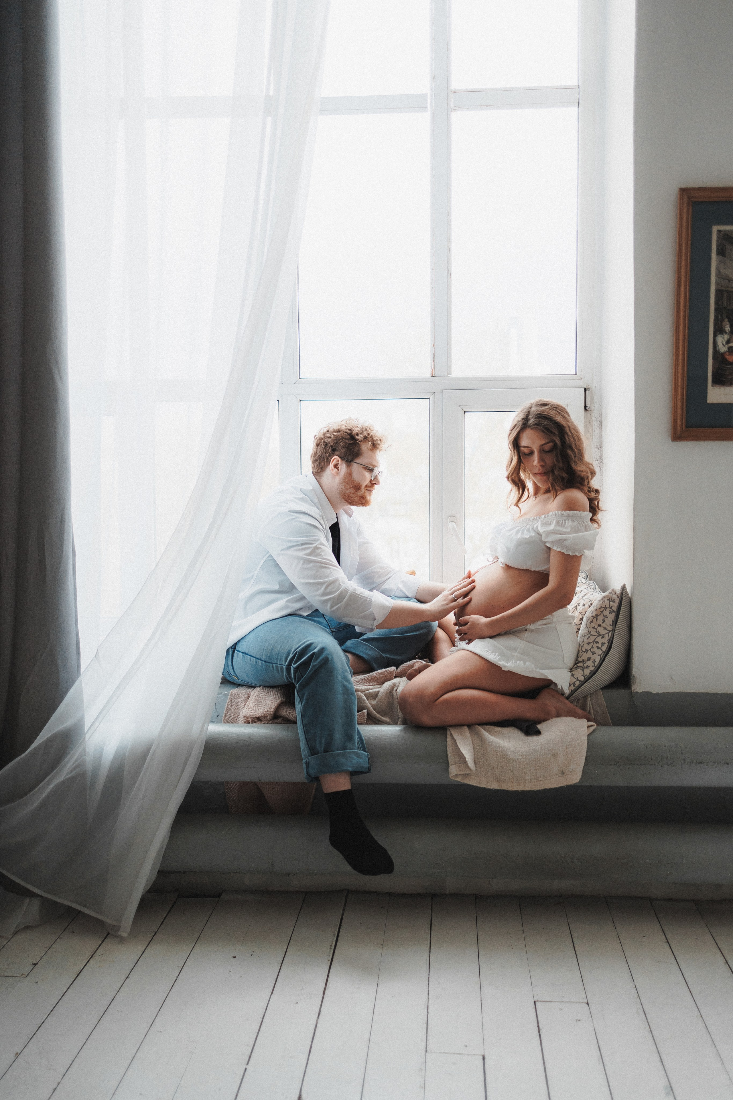 Любовь — это когда ты под сердцем носишь его ребенка. Фотограф Москва Светлана Кирюшина