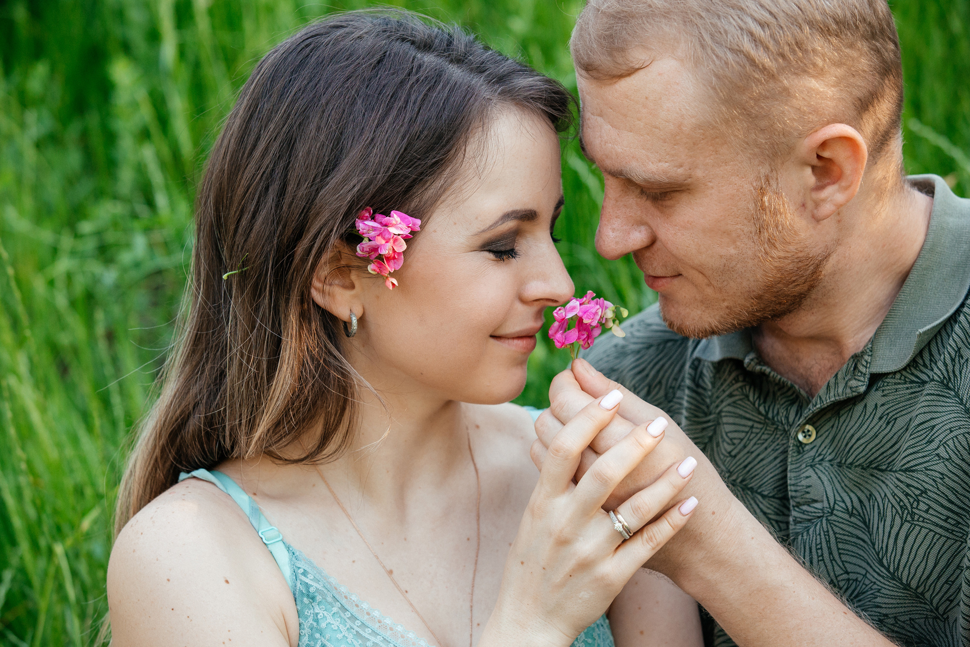 Парная фотосессия в Алматы в стиле Love story. Свадебный и семейный фотограф Алматы Владимир Акуленко