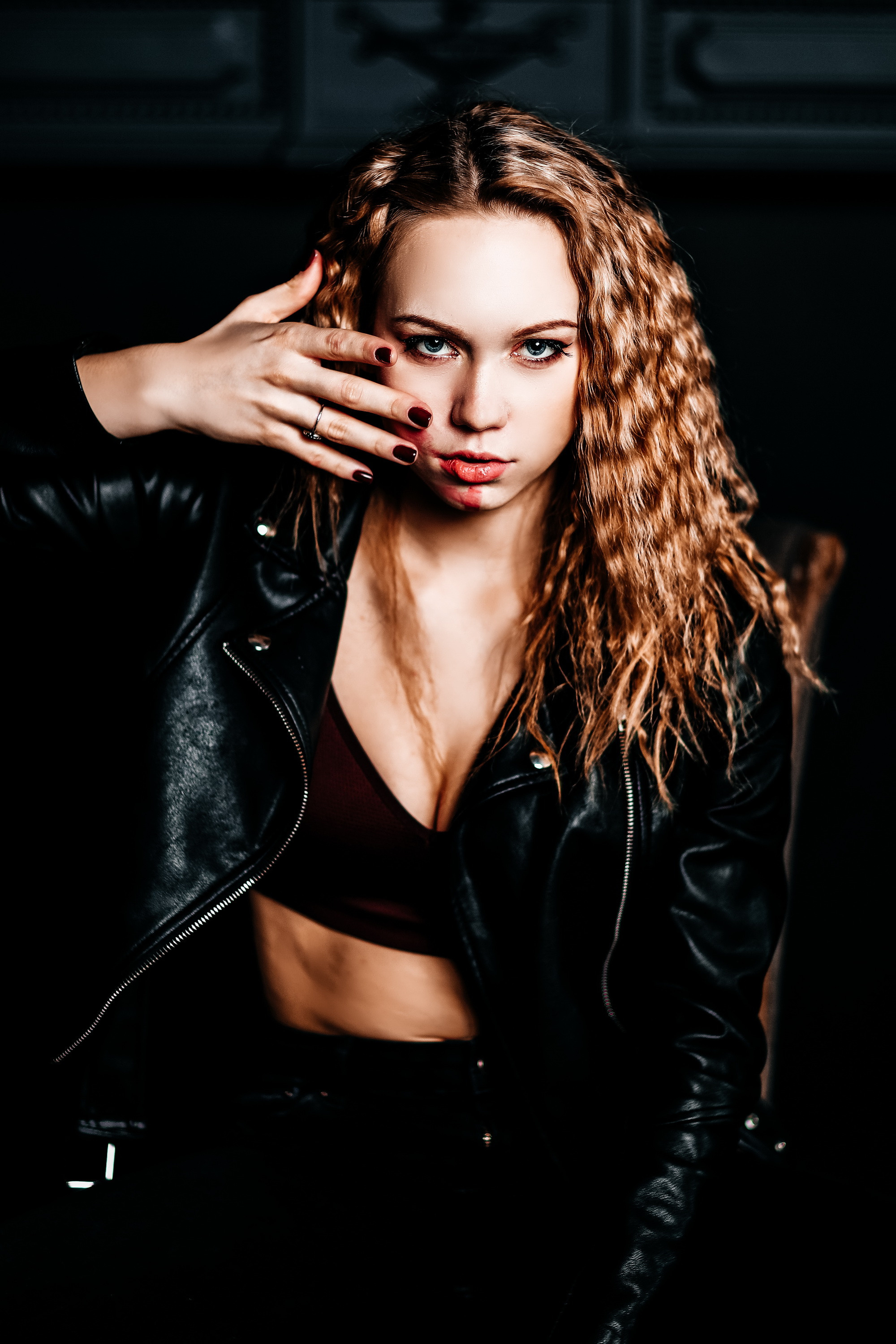 Фотосъемки в студии. Alena Nezalenova