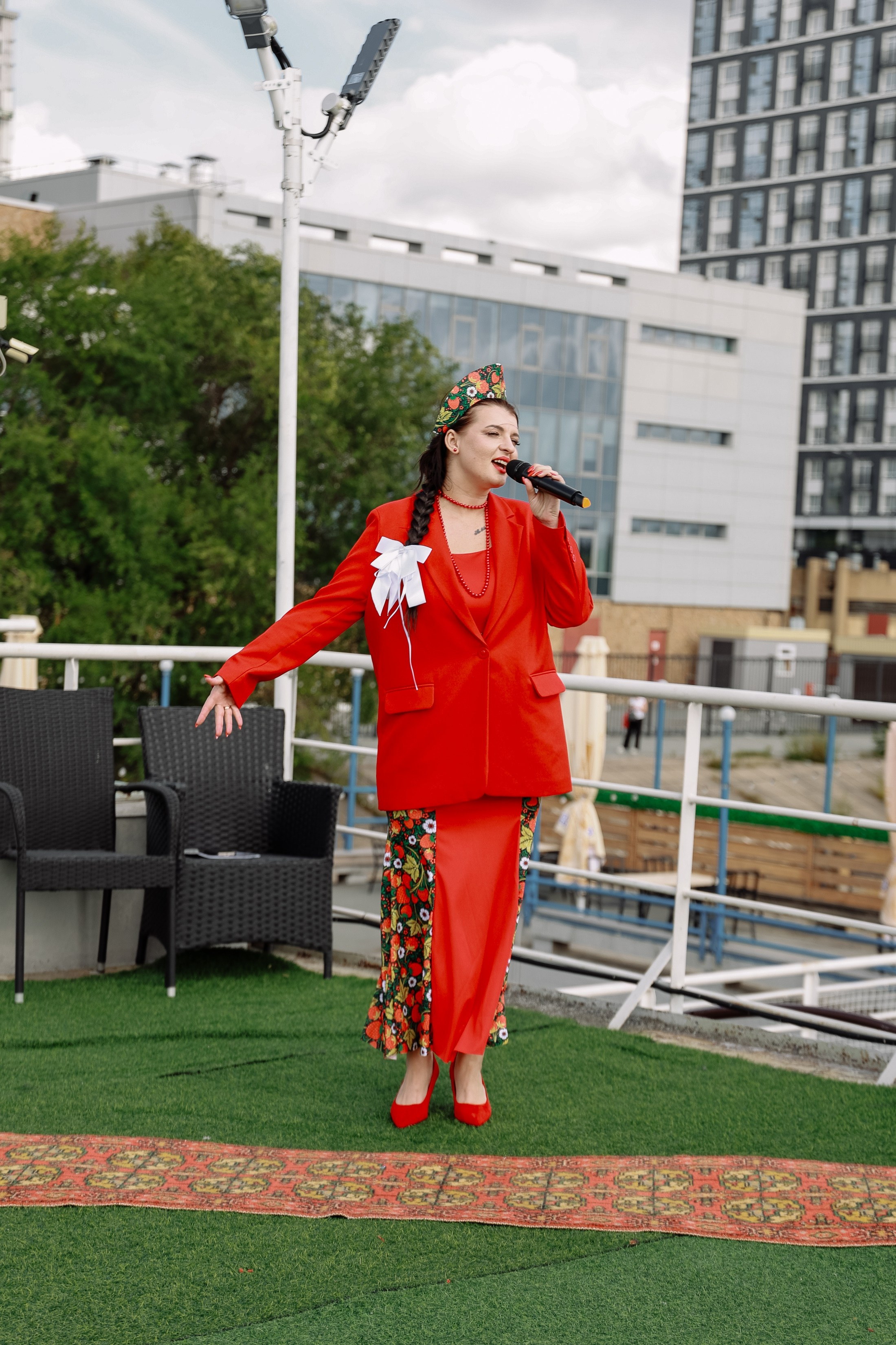 Модный показ «А-ля русс». Фотограф Юлия Мальцева