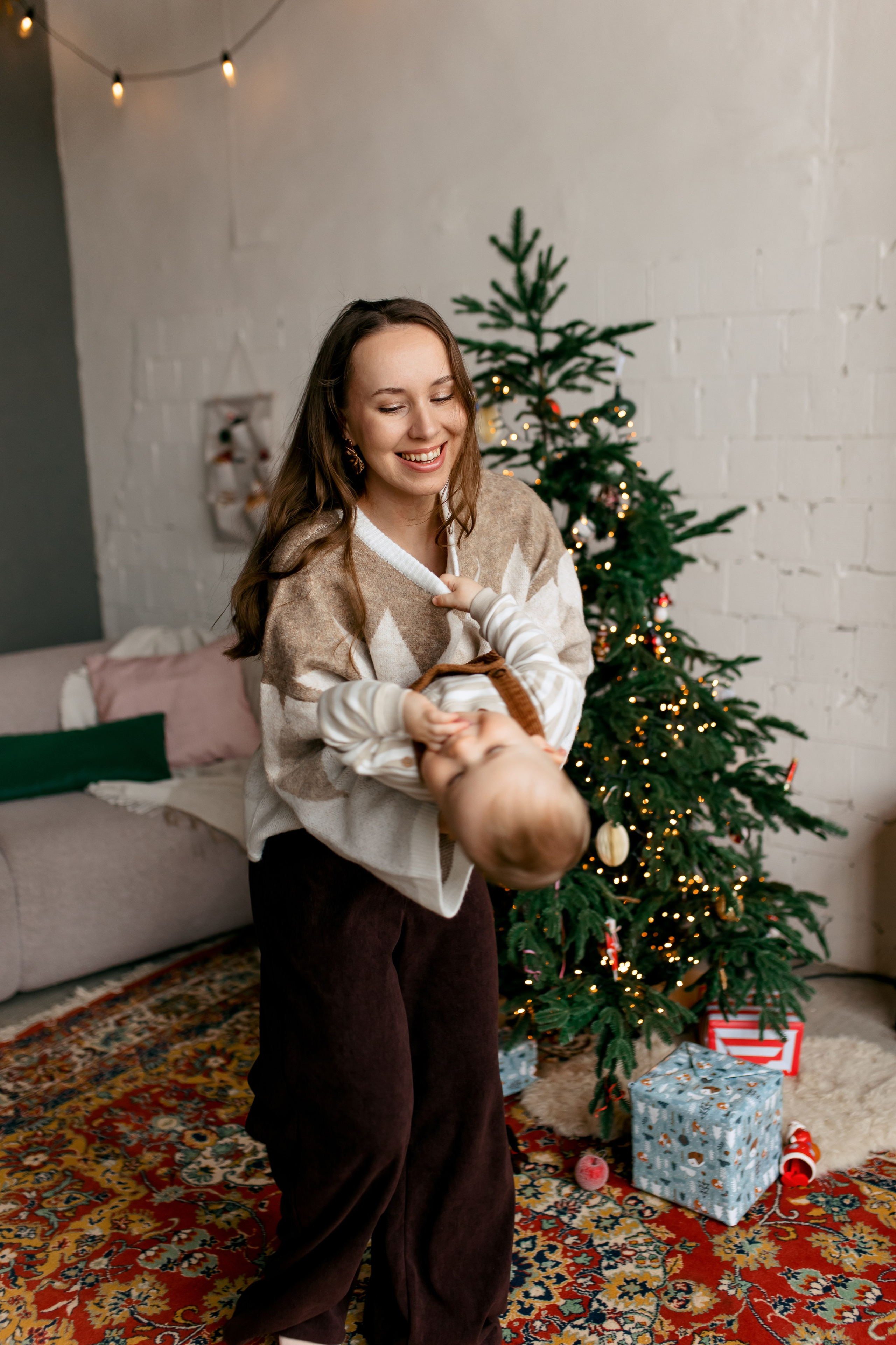 Новый год в уютной студии. Свадебный и портретный фотограф — Мария Костина