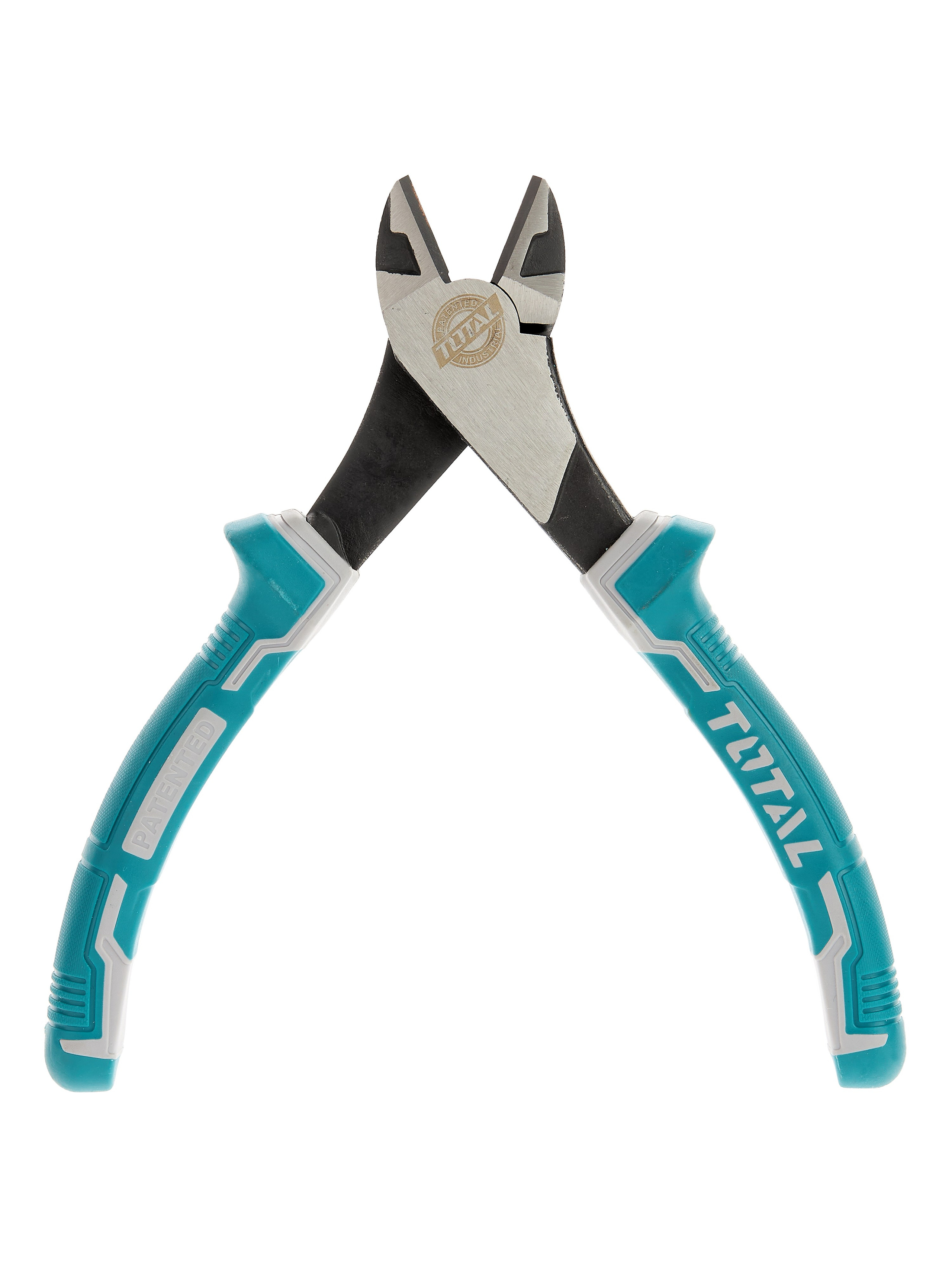 Кусачки открытые на белом фоне