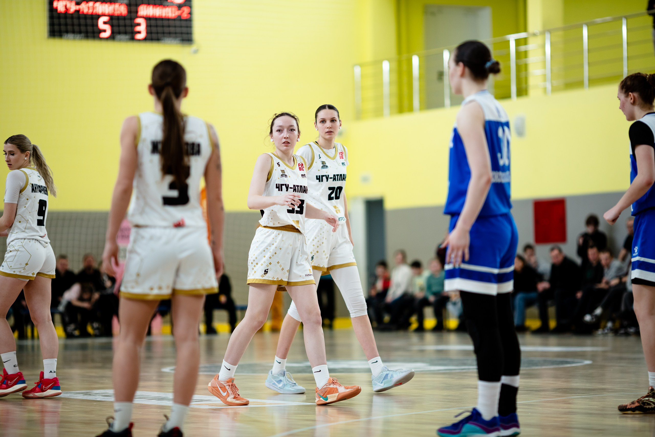 ЧГУ-Атланта — Динамо / 1 игра. Фотография