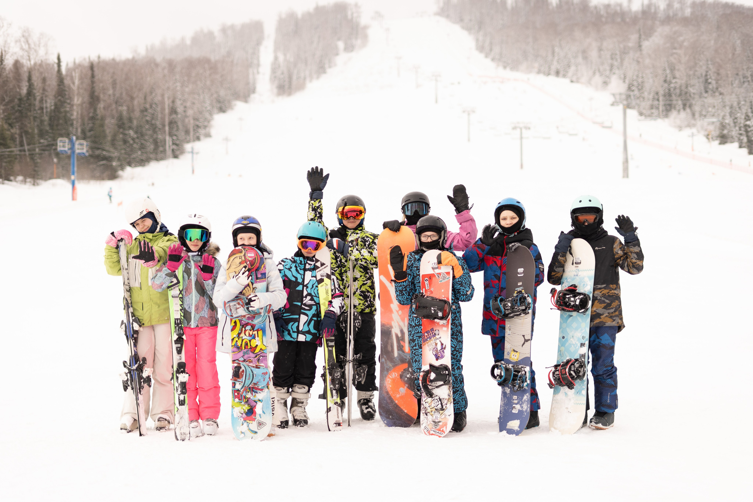 Репортаж Детский Лагерь. Анастасия Паршукова — фотограф Шерегеш Новосибирск