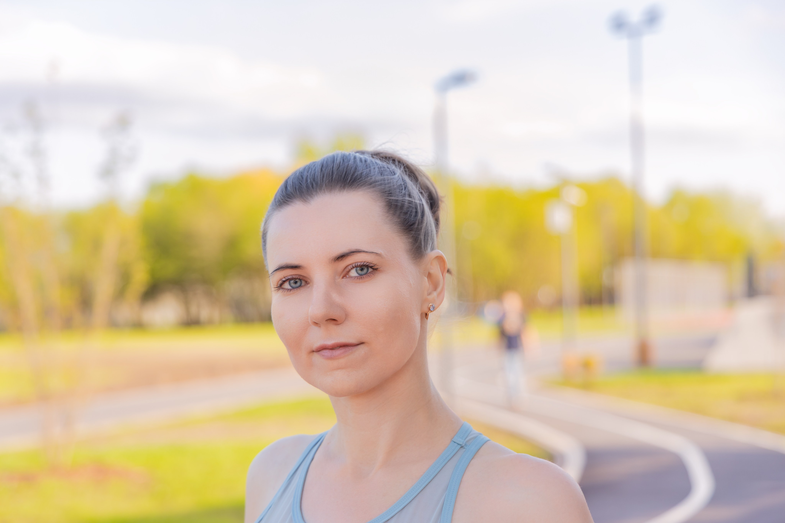 Фотосессия в стиле спорт #2 — Модель Ирина Елисеева. Репортажный, семейный и студийный фотограф в Москве Демин Алексей