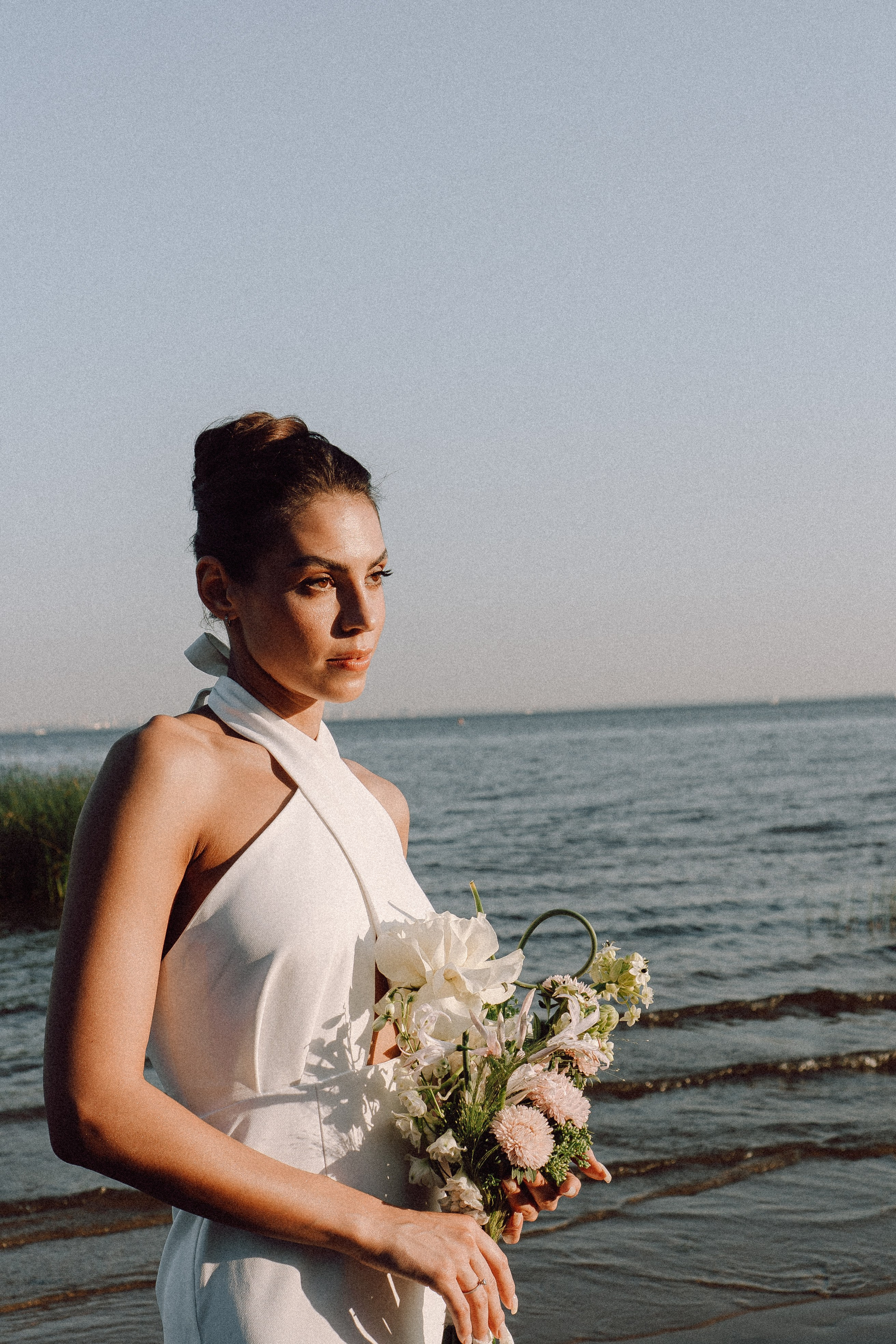 СВАДЕБНАЯ ФОТОСЕССИЯ ВЫЕЗДНОЙ ЦЕРЕМОНИИ (ФИНСКИЙ ЗАЛИВ). Профессиональный фотограф, Санкт-Петербург — Виктория Богомолова
