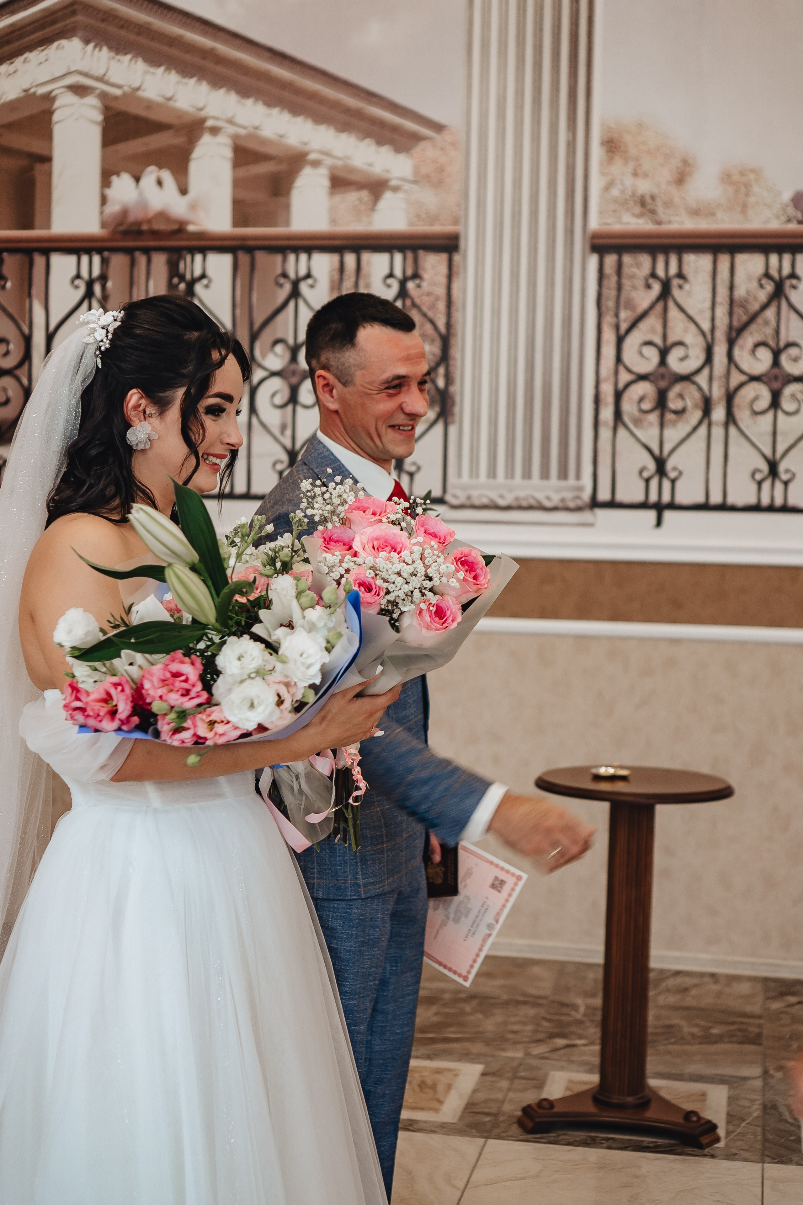 СВАДЕБНАЯ СЬЕМКА В ЗАГСЕ НА МОСКОВСКОМ ПРОСПЕКТЕ. Профессиональный фотограф, Санкт-Петербург — Виктория Богомолова