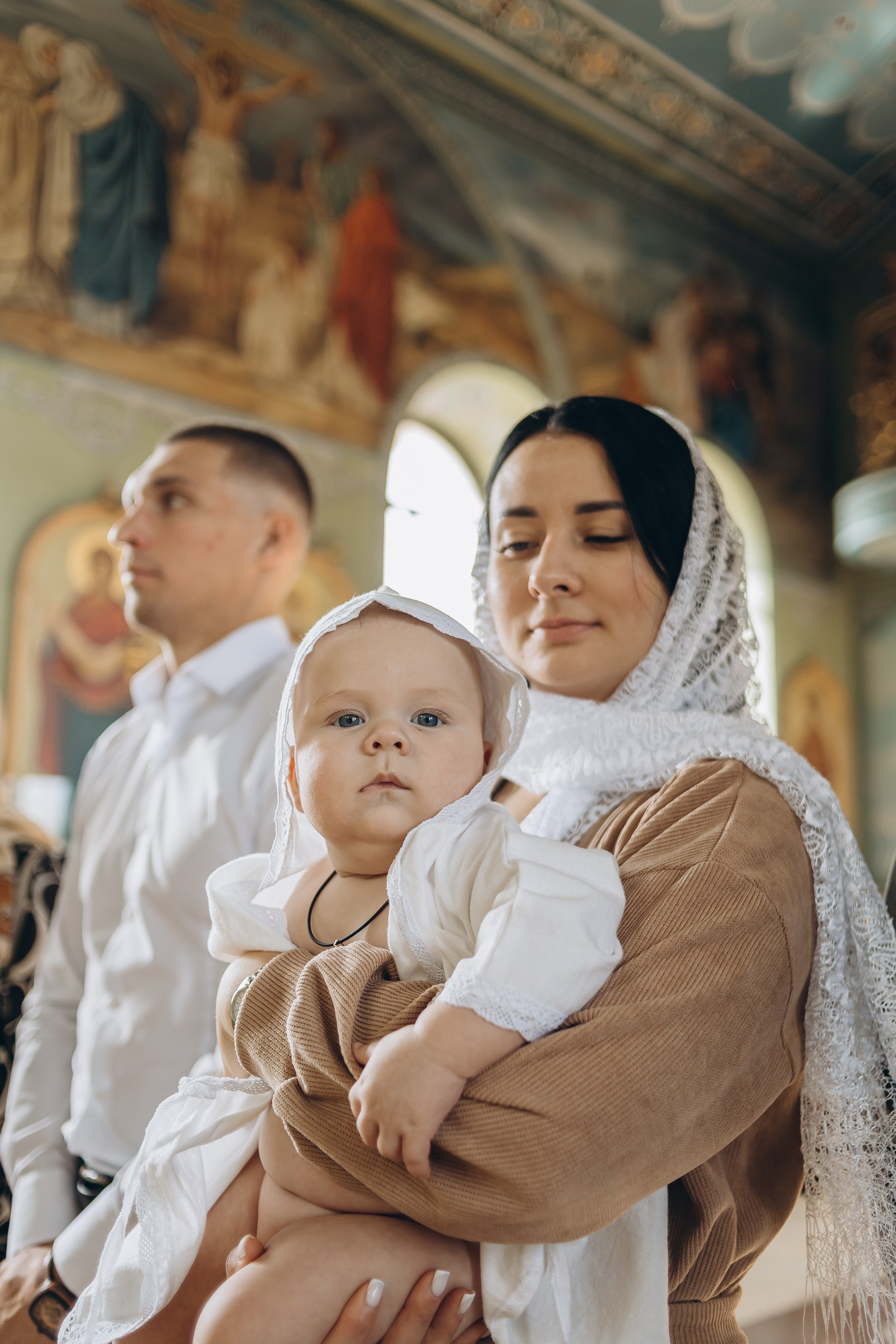 Крещение Матвея. Семейный фотограф в Волгодонске Краченцева Анна