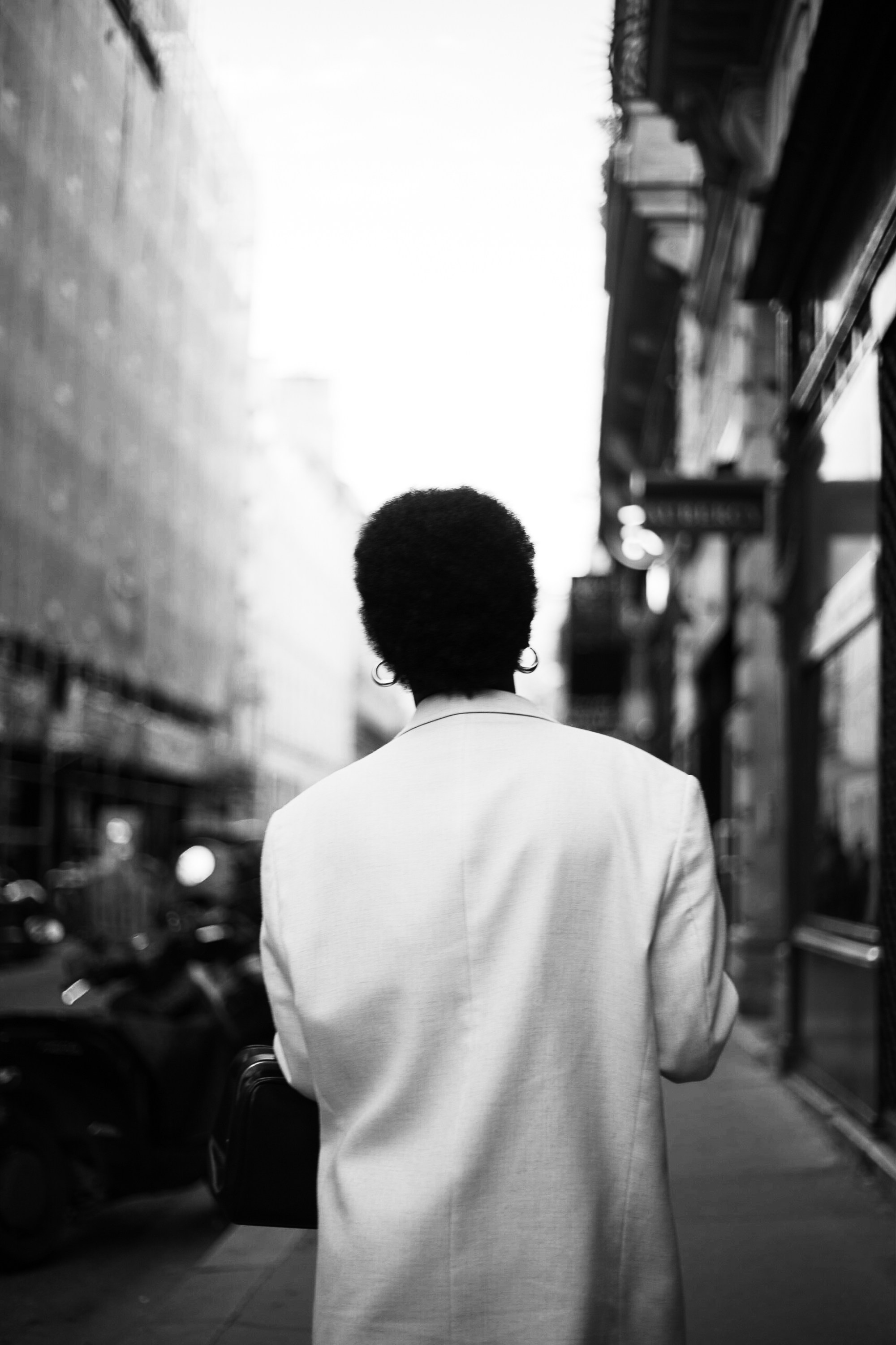 Paris. Street photographer Ksenya Loboda