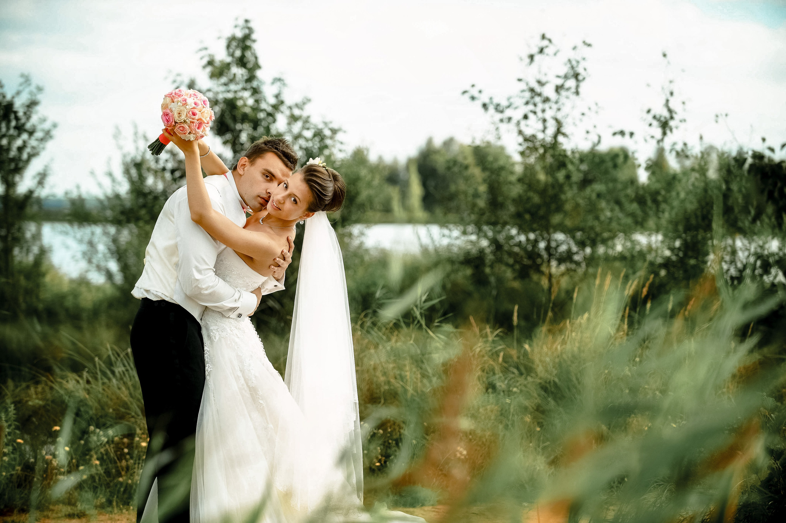 Маргарита и Алексей (выездная регистрация, фотосессия на Финском заливе, в яхт-клубе на закате). Портретный, семейный и свадебный фотограф в Санкт-Петербурге и в Пушкине Ширяев Денис