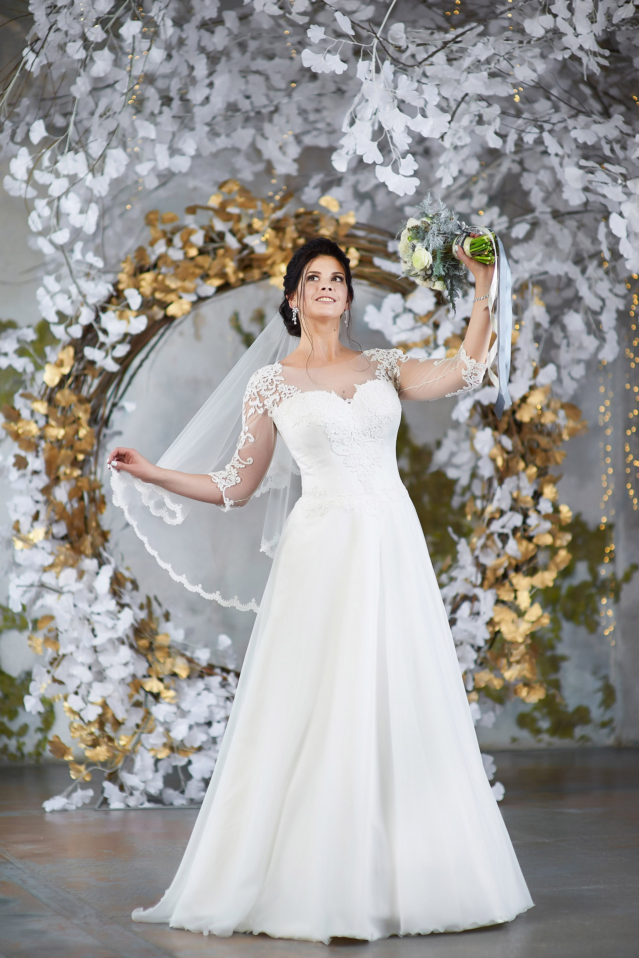 Наталия и Дмитрий (фотосессия в студии). Портретный, семейный и свадебный фотограф в Санкт-Петербурге и в Пушкине Ширяев Денис