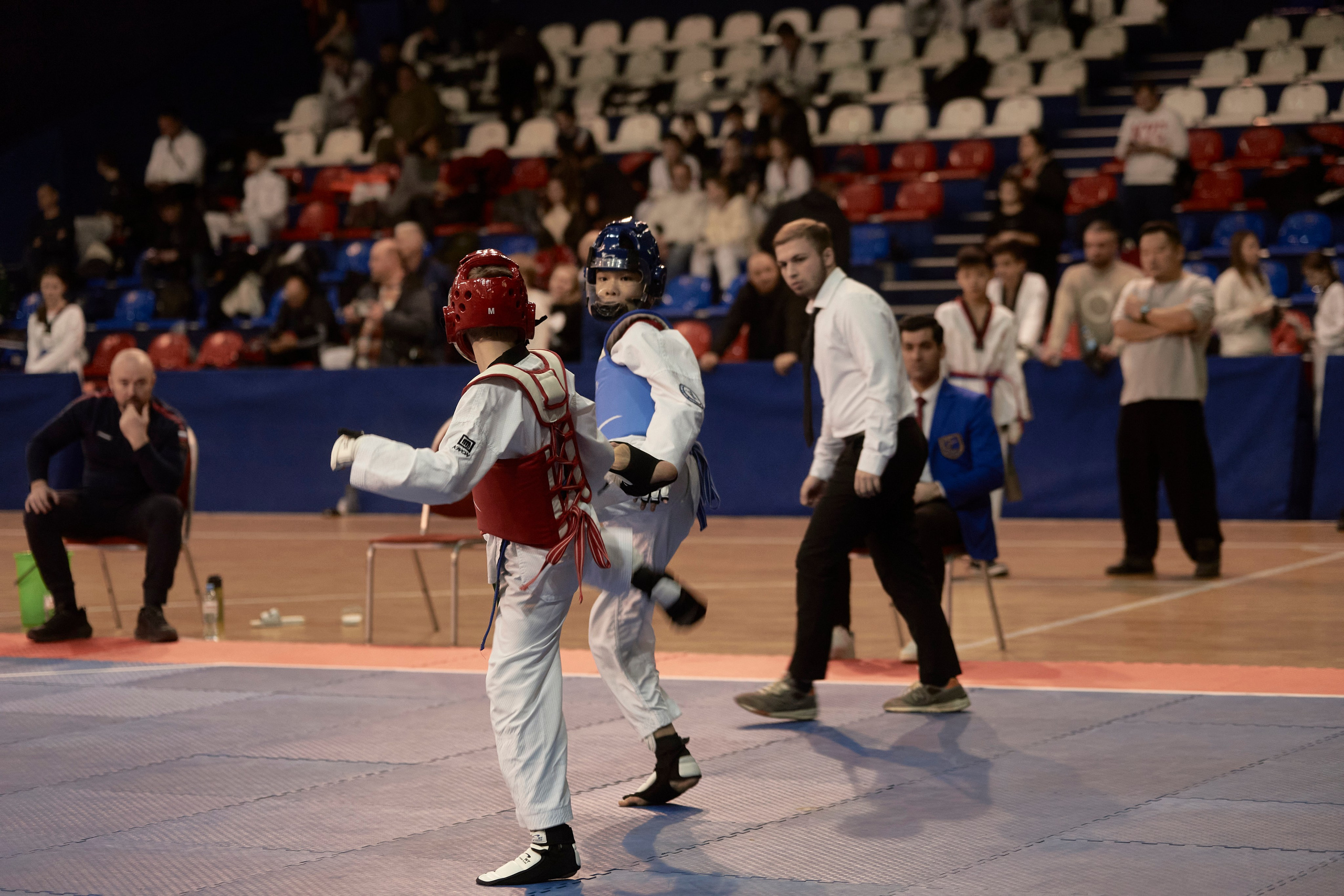 Taekwondo kids. Фотограф Наталья Леонова