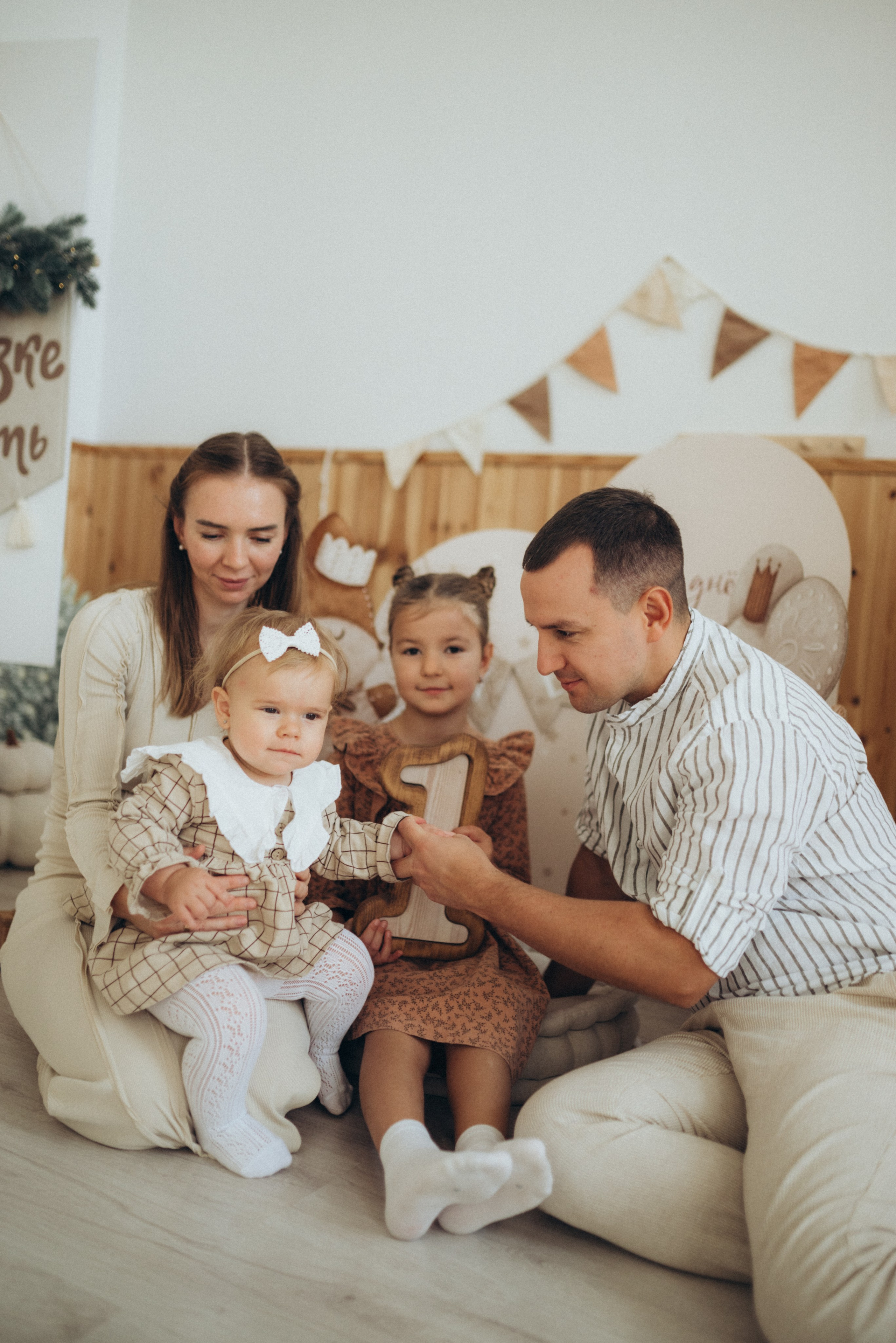 Годовасие Лизы. Семейный и детский фотограф в Щелково Алена Дробот