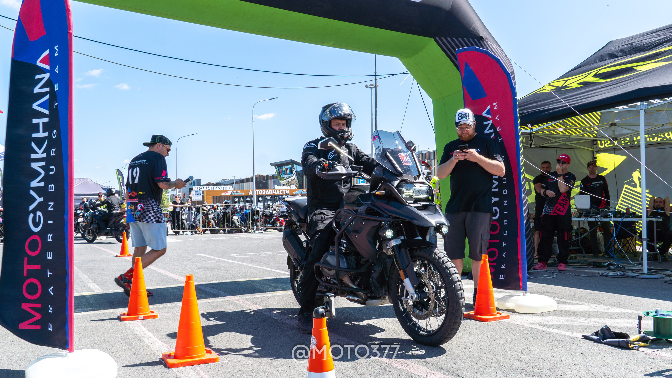 Motogymkhana CUP 1 Ekat 2025. Moto377