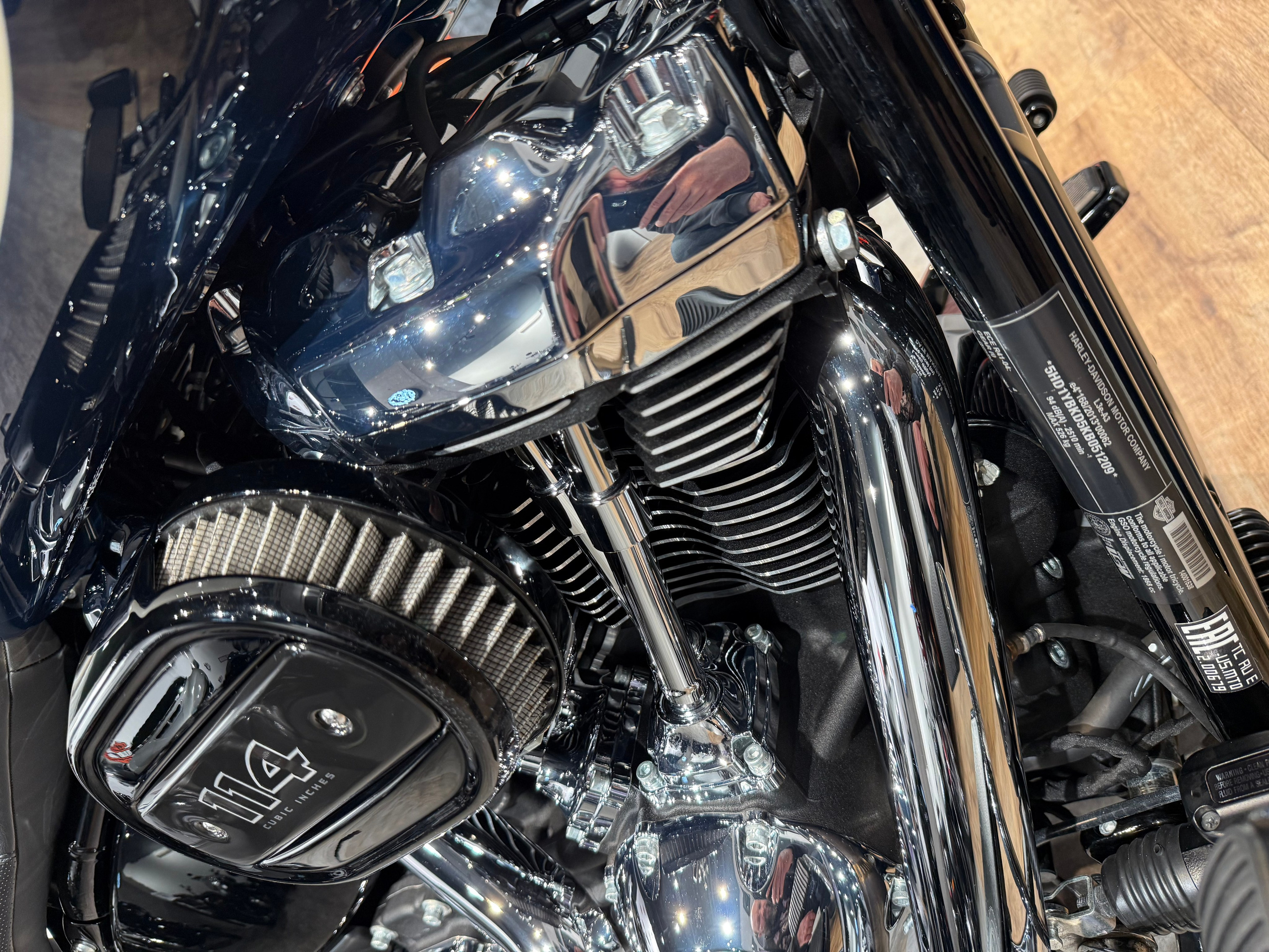 114 Heritage NEW (Billiard Blue & White). Hello Davidson, Москва. Только хорошие мотоциклы…