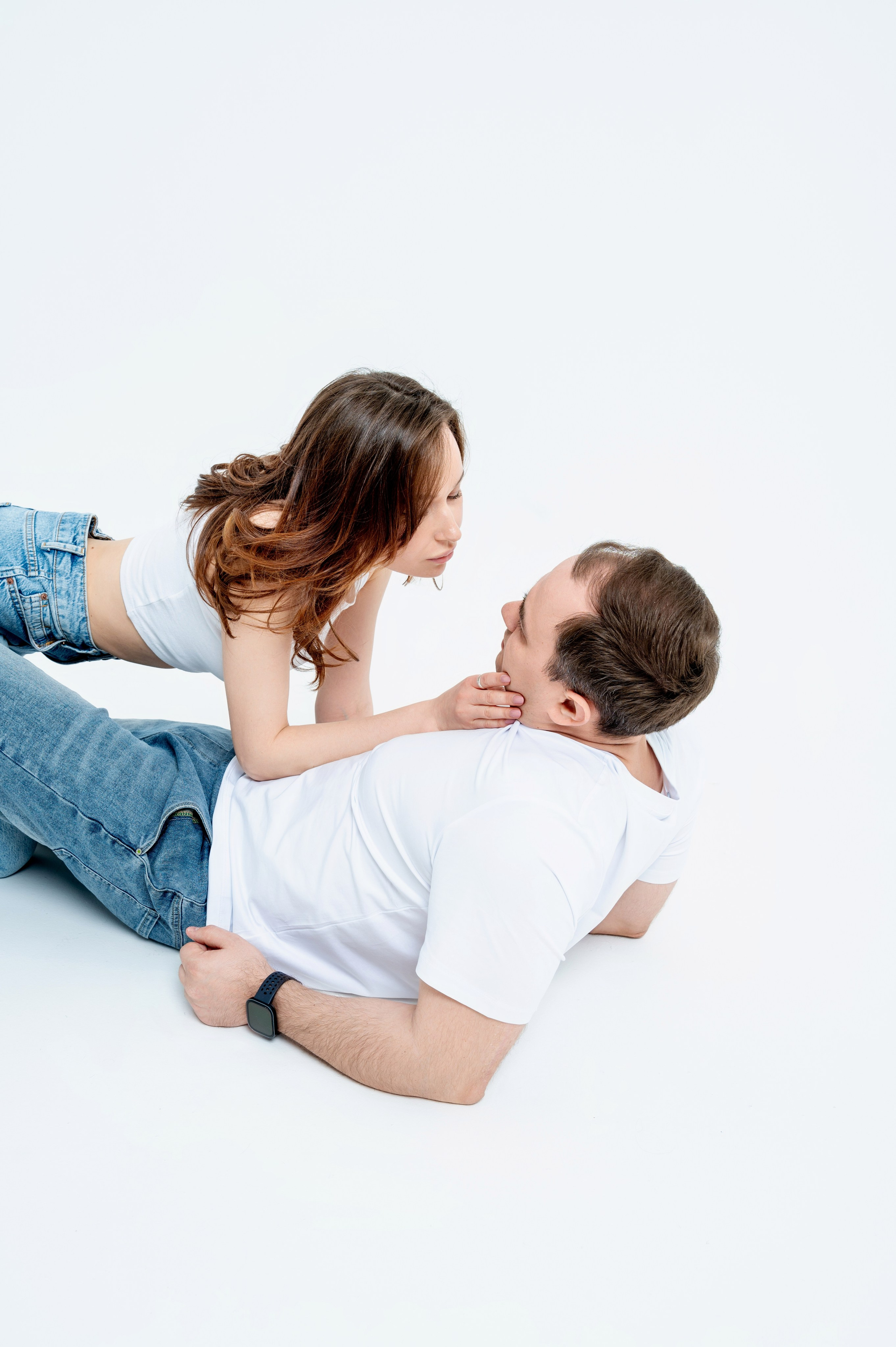 Love Story в студии. Свадебный фотограф в Москве Kira Sekira