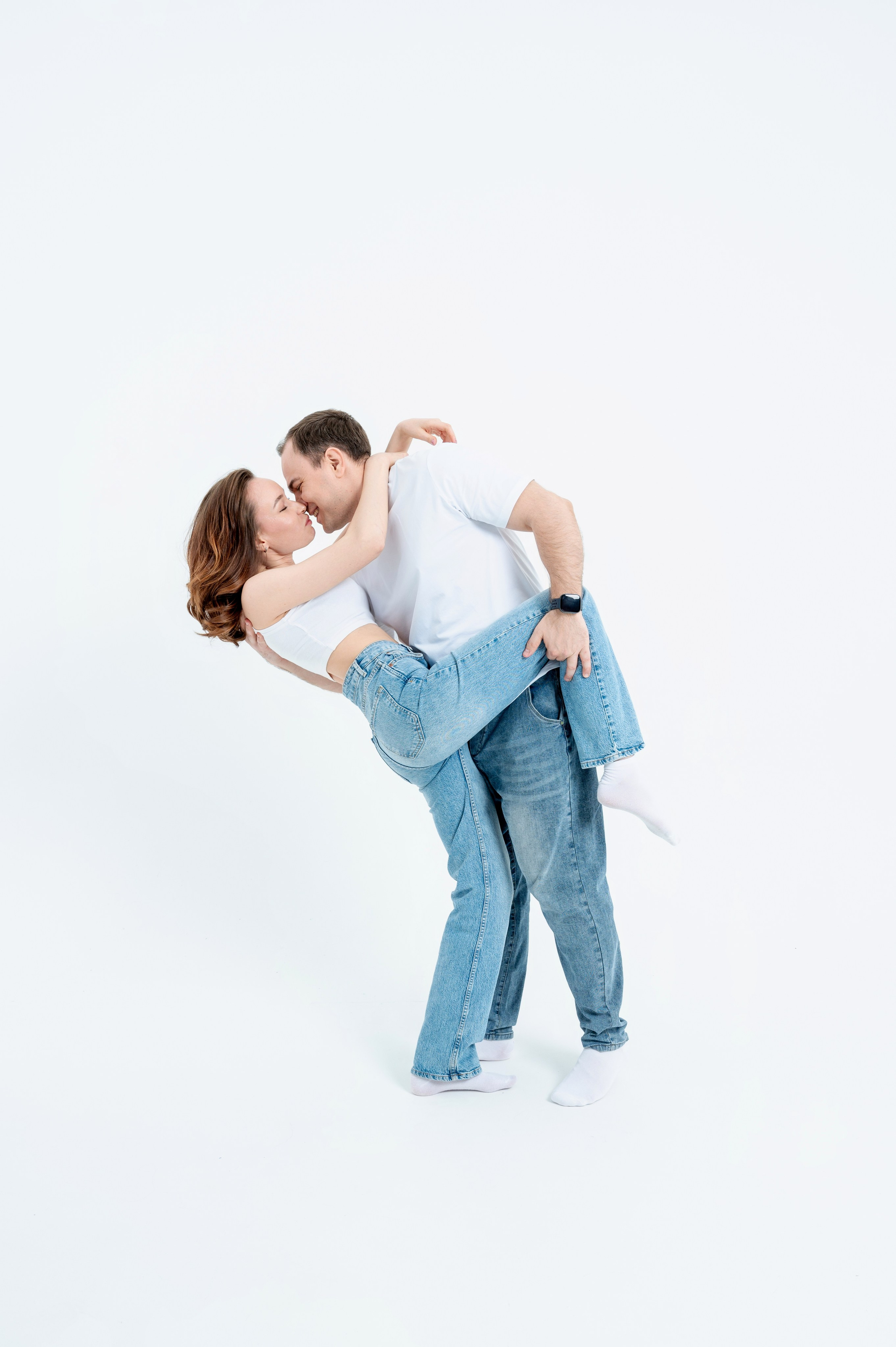 Love Story в студии. Свадебный фотограф в Москве Kira Sekira