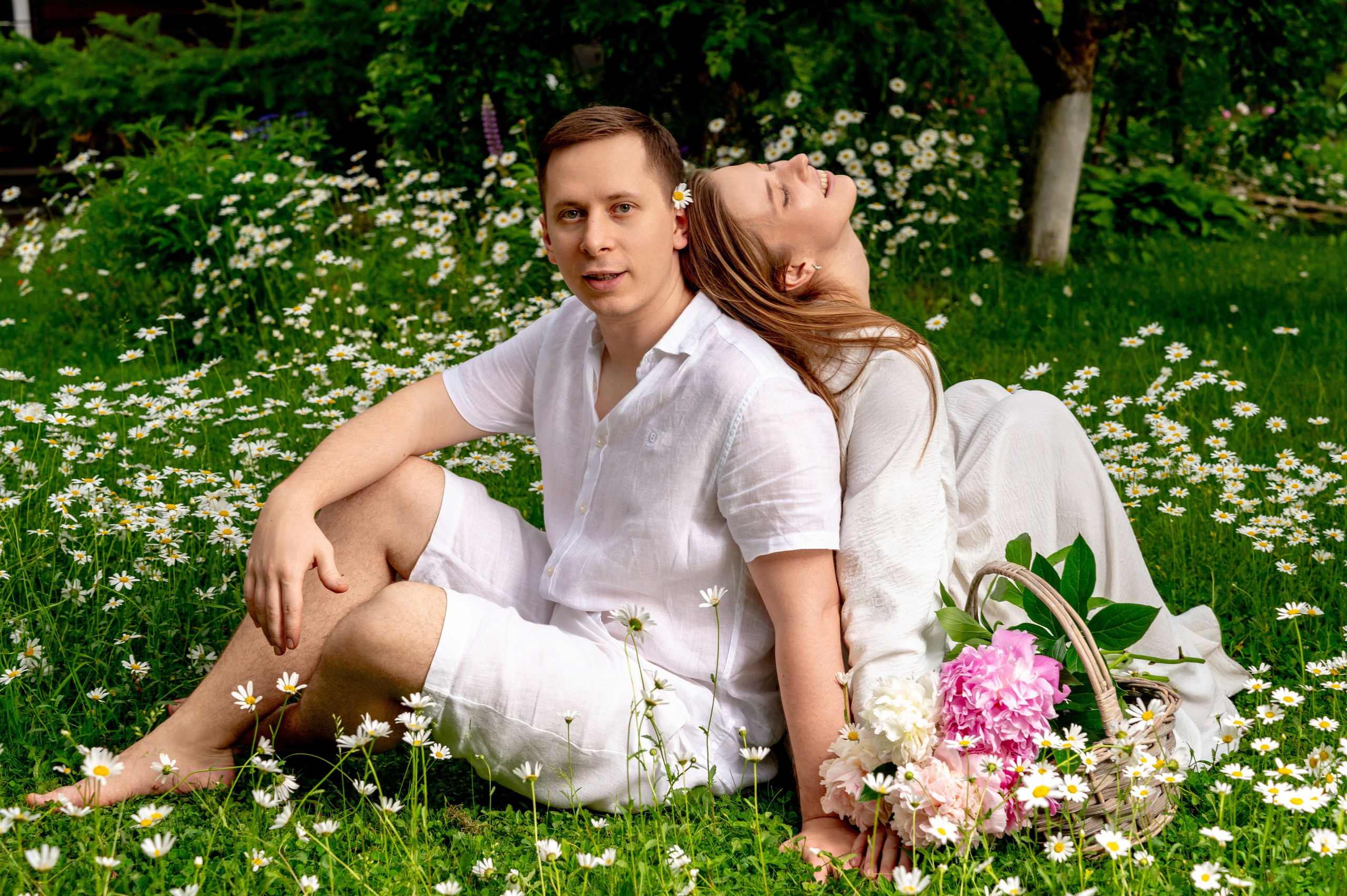 Love Story на природе. Свадебный фотограф в Москве Kira Sekira