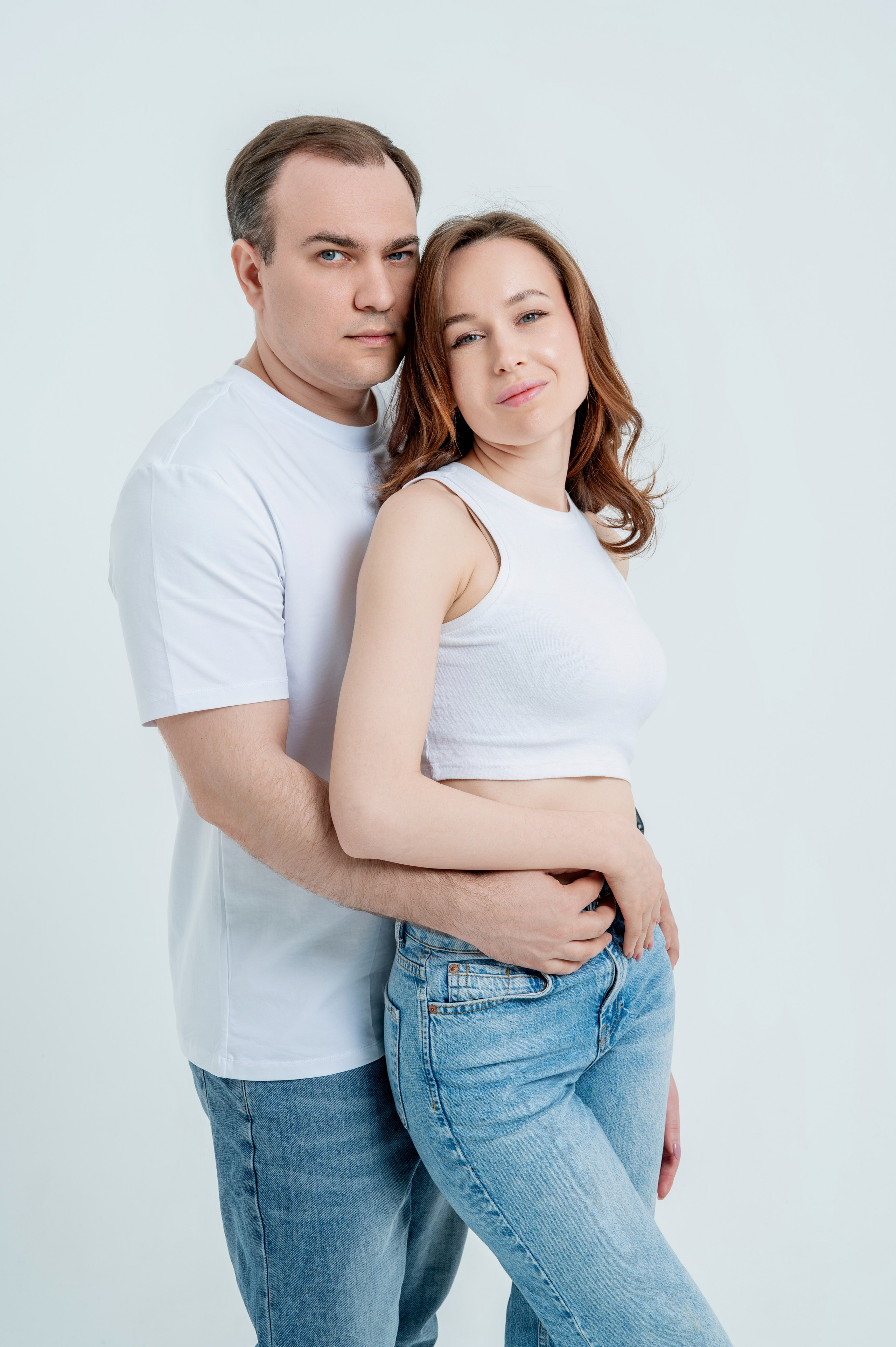 Love Story в студии. Свадебный фотограф в Москве Kira Sekira