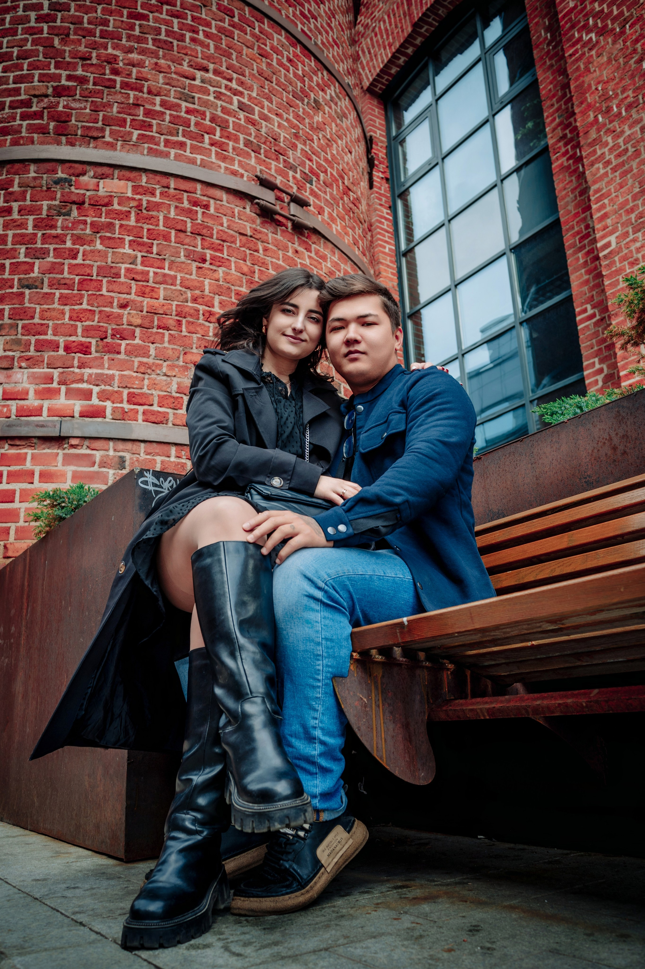 Love Story в бизнес-квартале Арма. Свадебный фотограф в Москве Kira Sekira