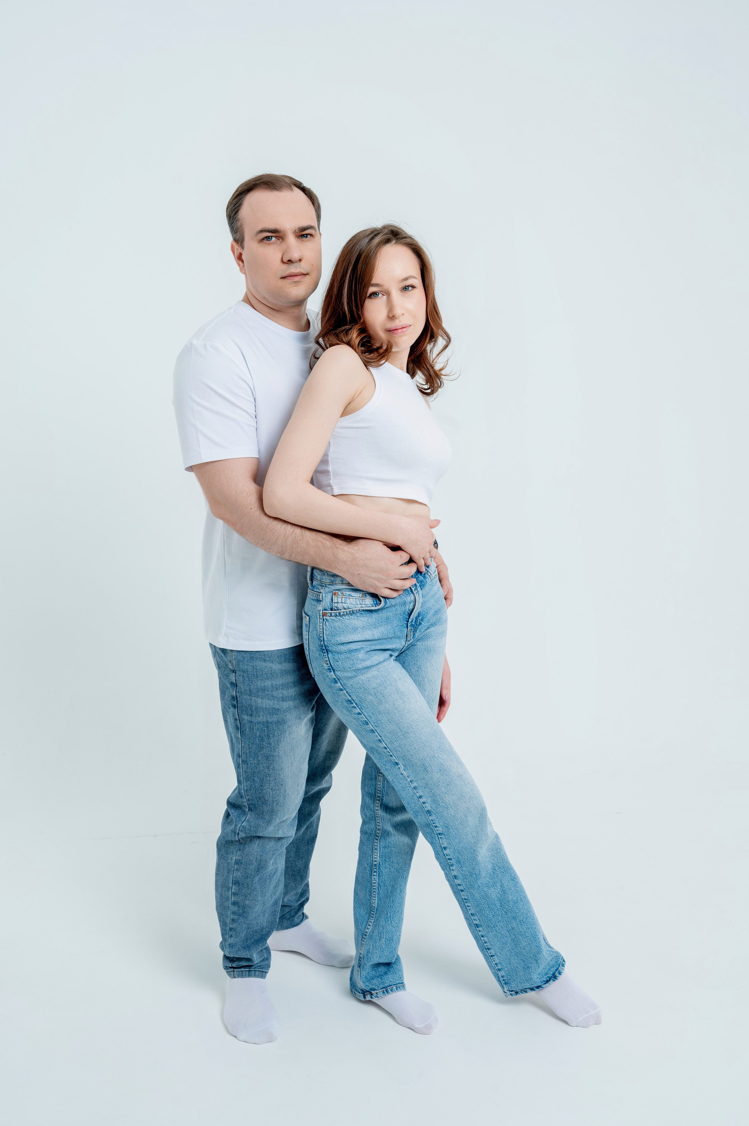 Love Story в студии. Свадебный фотограф в Москве Kira Sekira