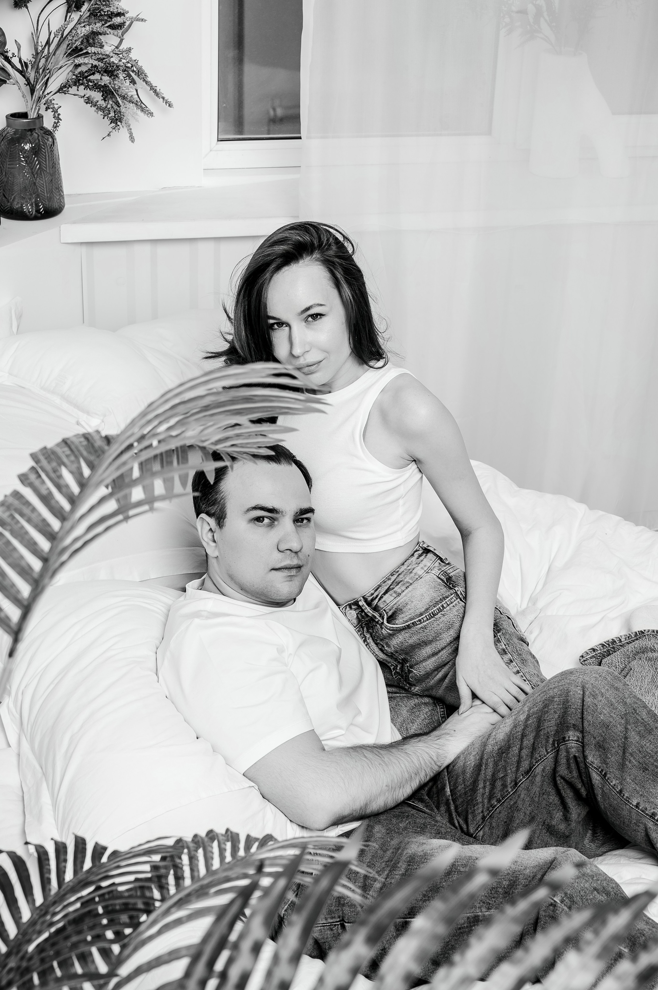 Love Story в студии. Свадебный фотограф в Москве Kira Sekira