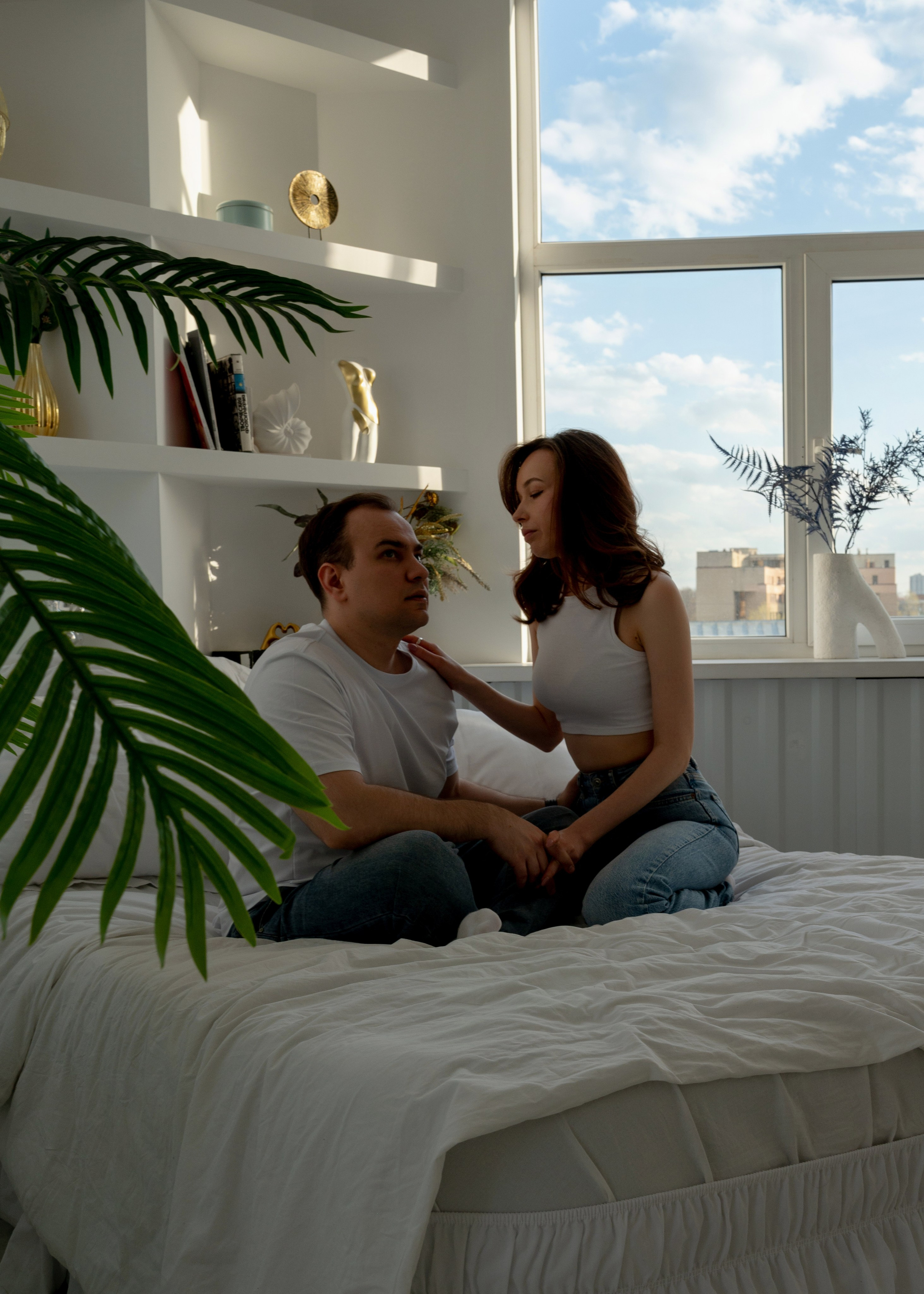 Love Story в студии. Свадебный фотограф в Москве Kira Sekira