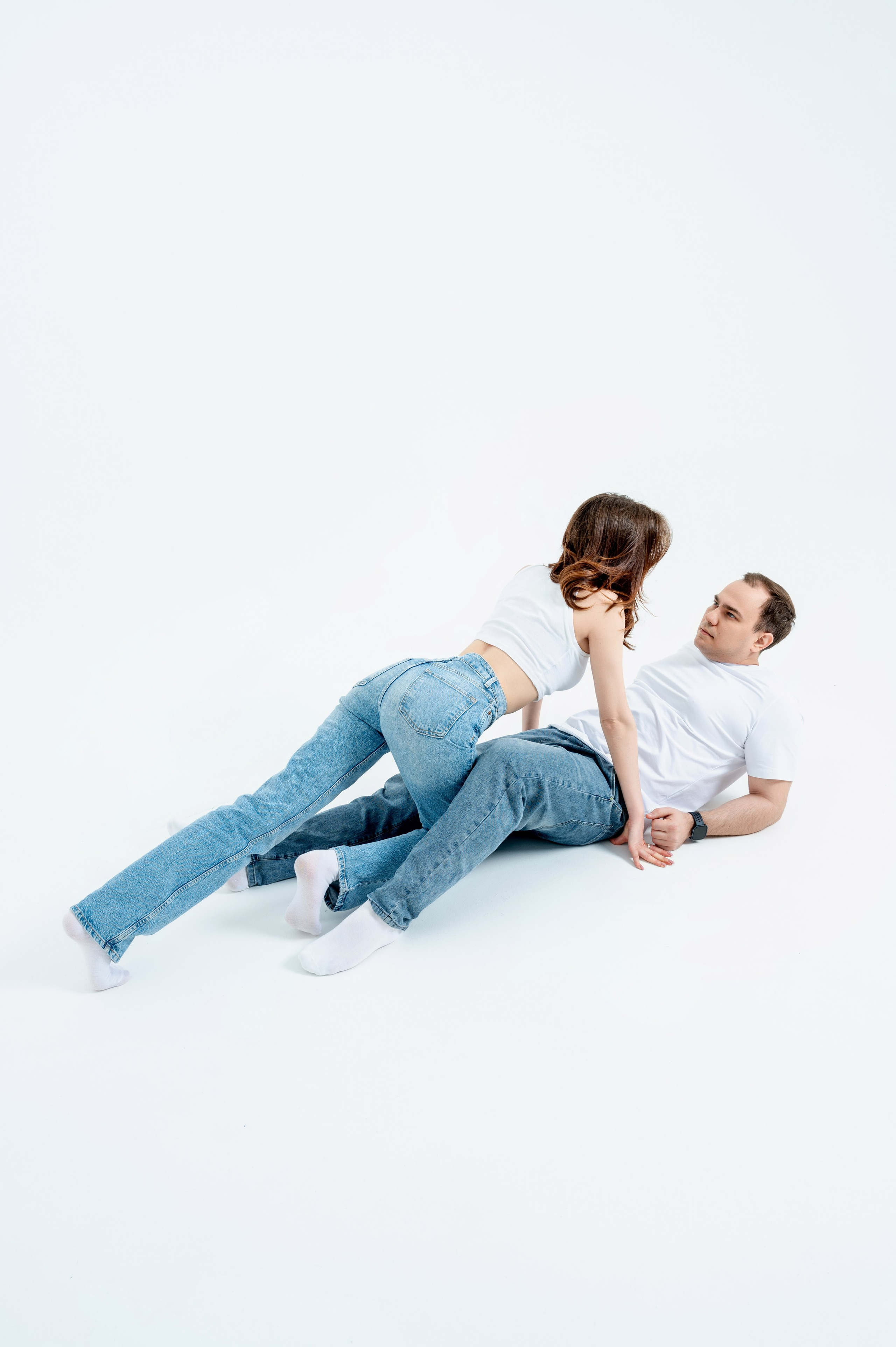 Love Story в студии. Свадебный фотограф в Москве Kira Sekira