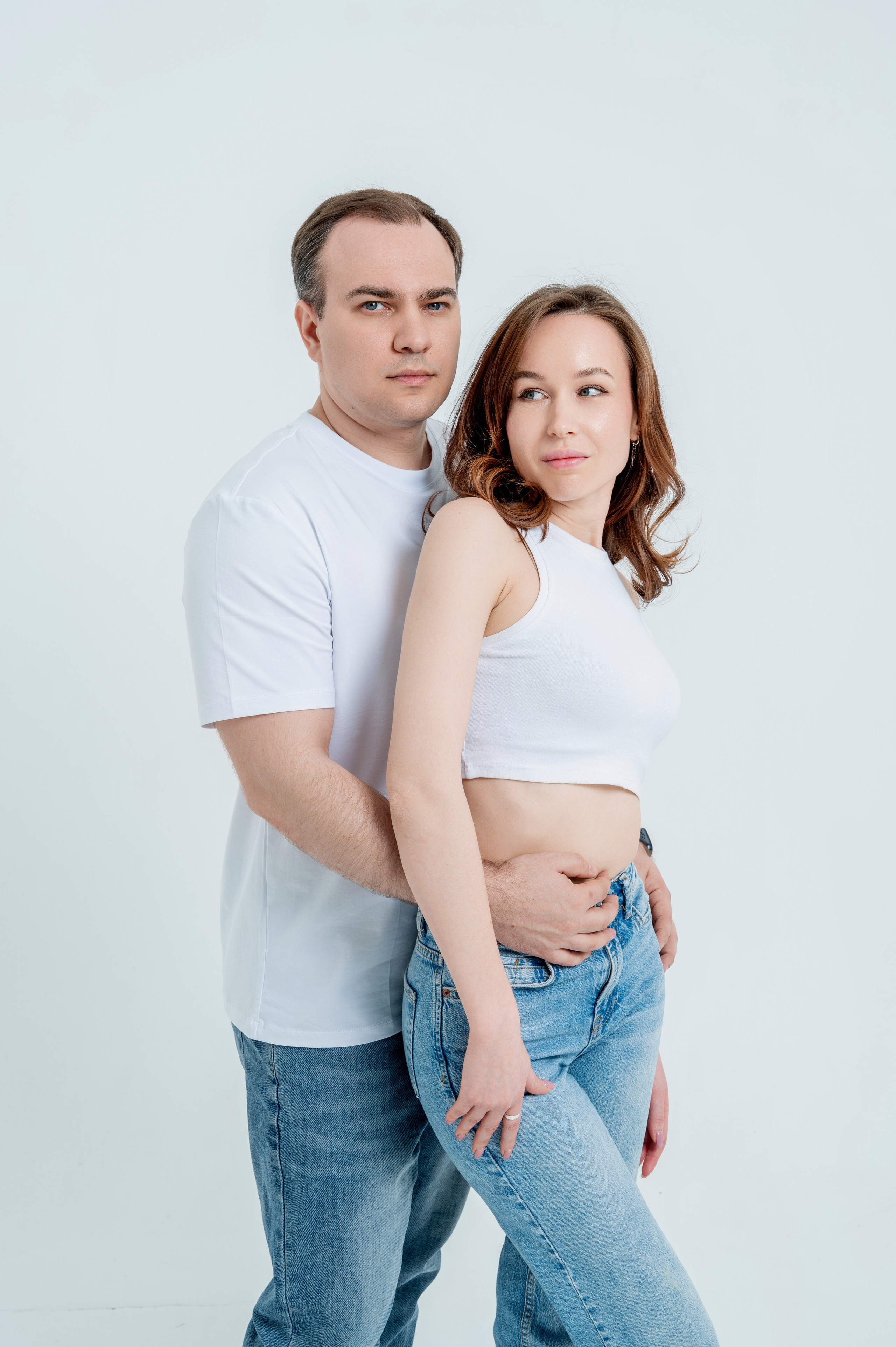 Love Story в студии. Свадебный фотограф в Москве Kira Sekira
