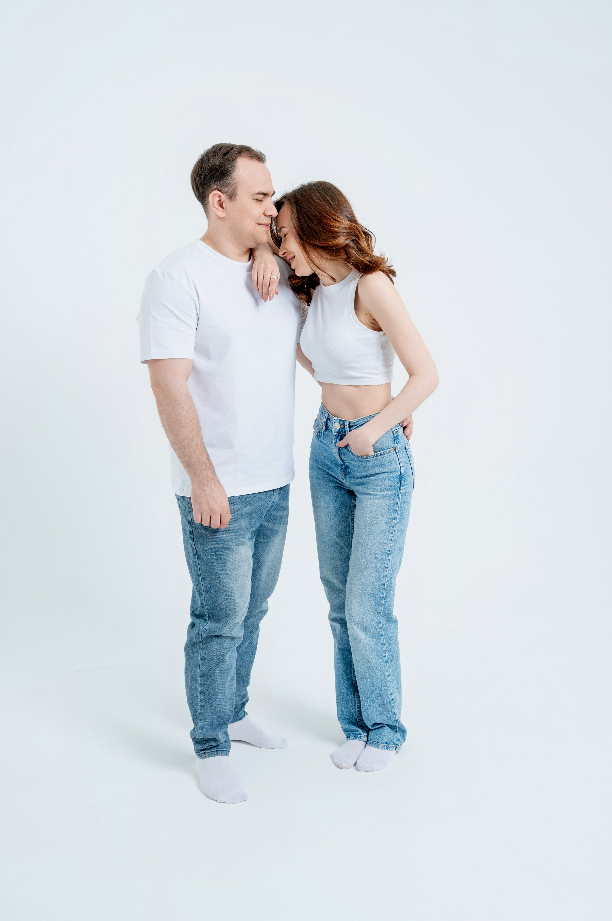 Love Story в студии. Свадебный фотограф в Москве Kira Sekira