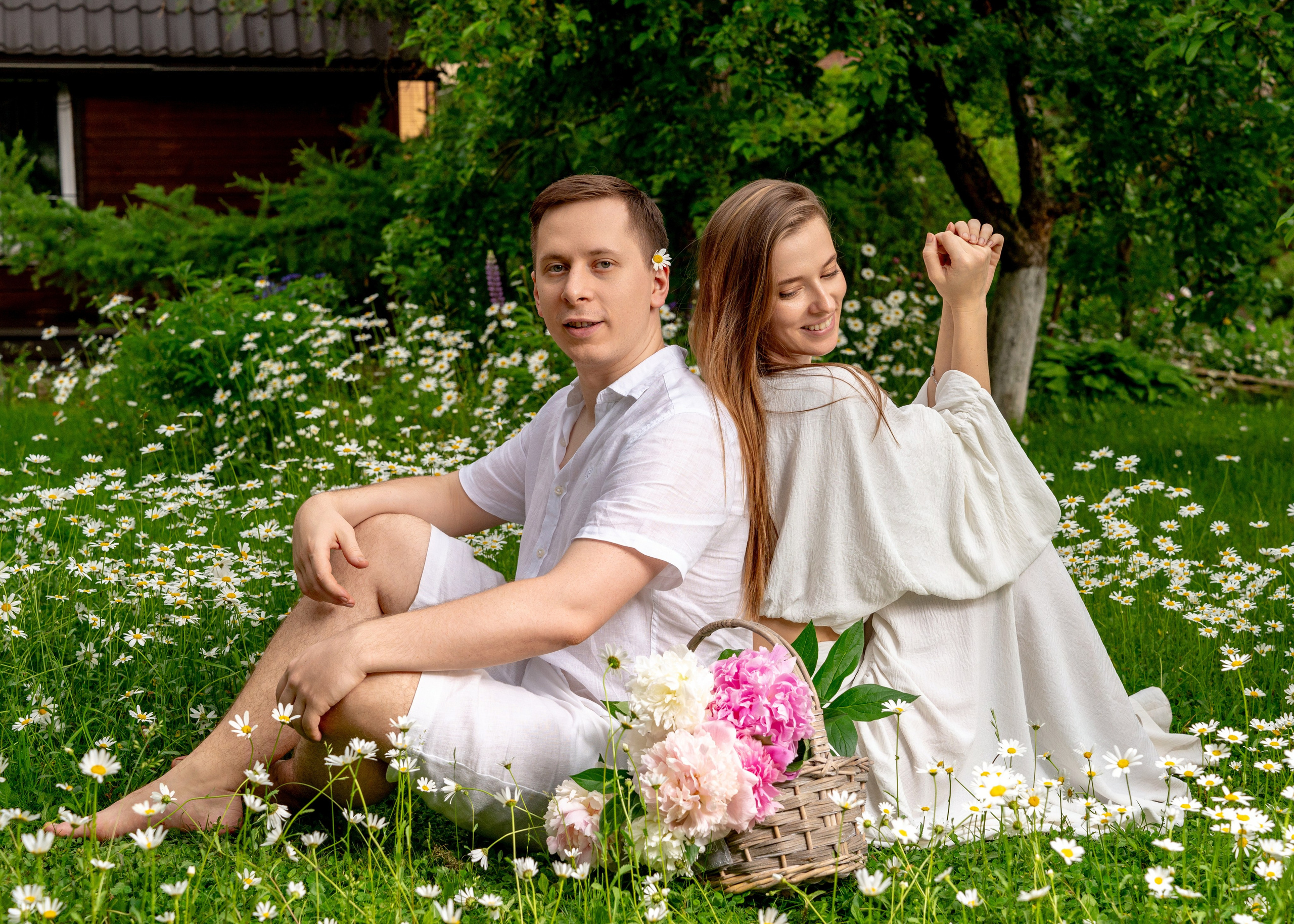 Love Story на природе. Свадебный фотограф в Москве Kira Sekira