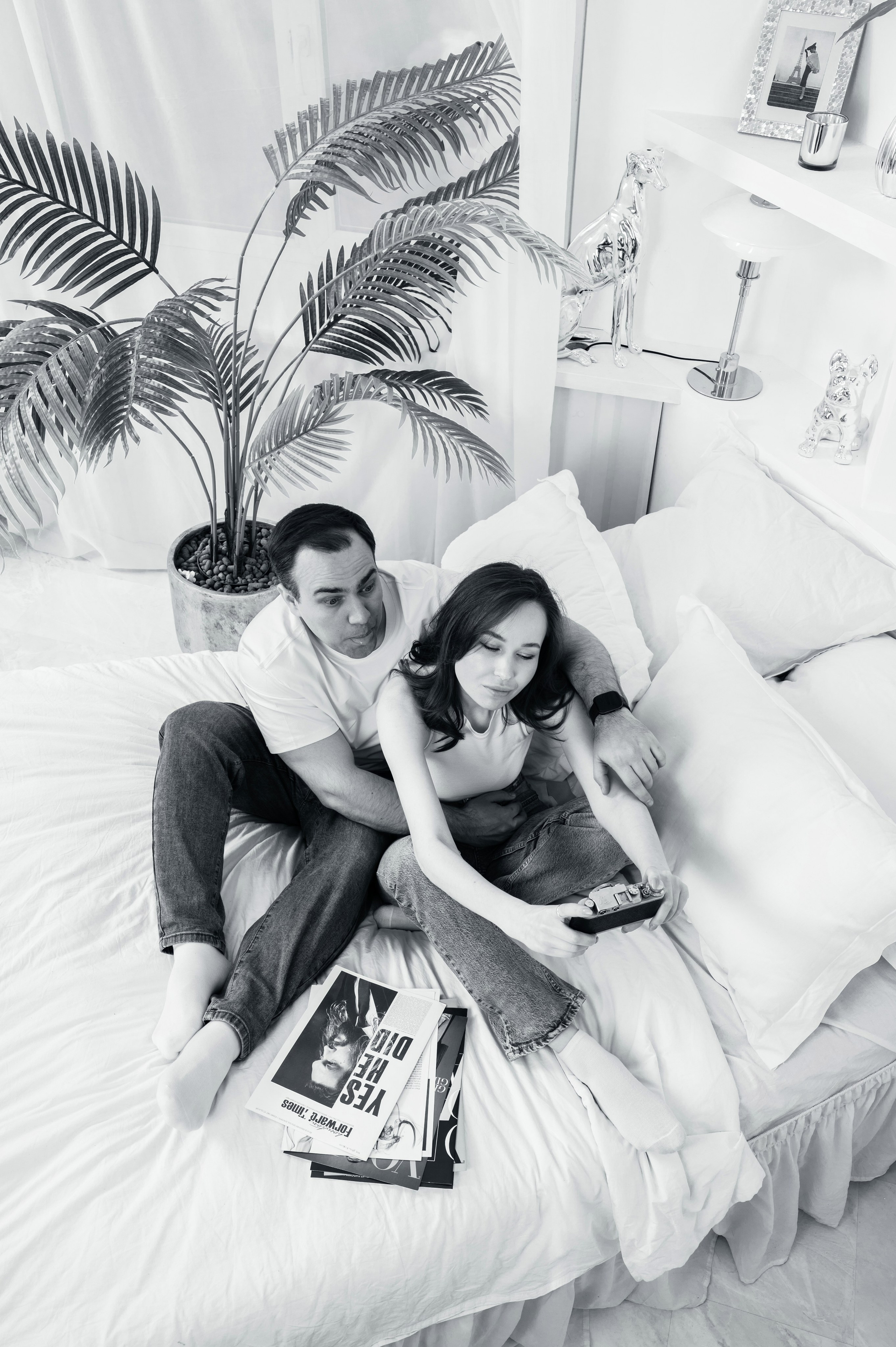 Love Story в студии. Свадебный фотограф в Москве Kira Sekira