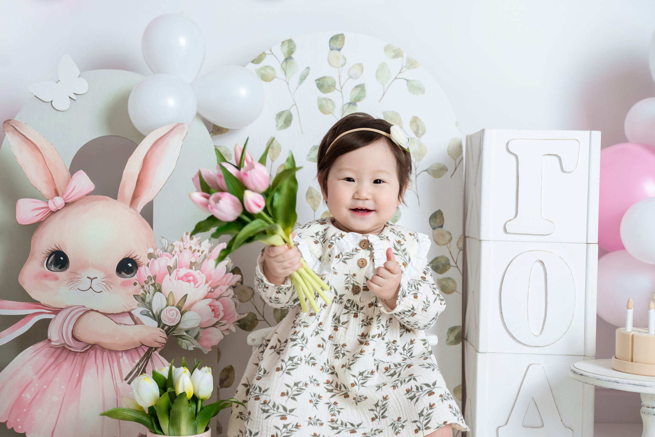 Алине 1 годик. Фотограф новорожденных в Норильске Виктория Шагалиева