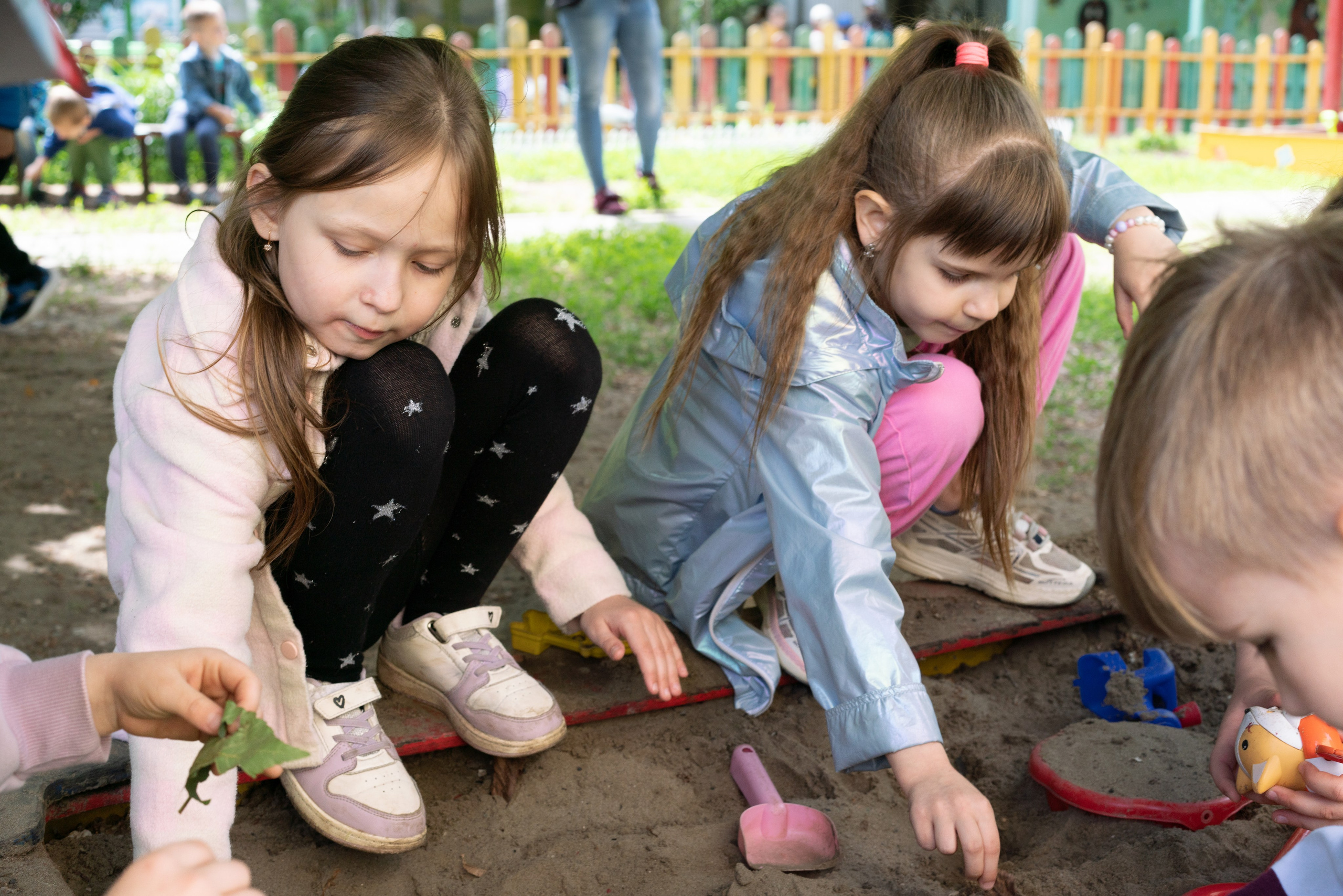 Детский сад, прогулка. Фотограф Шунова Саша