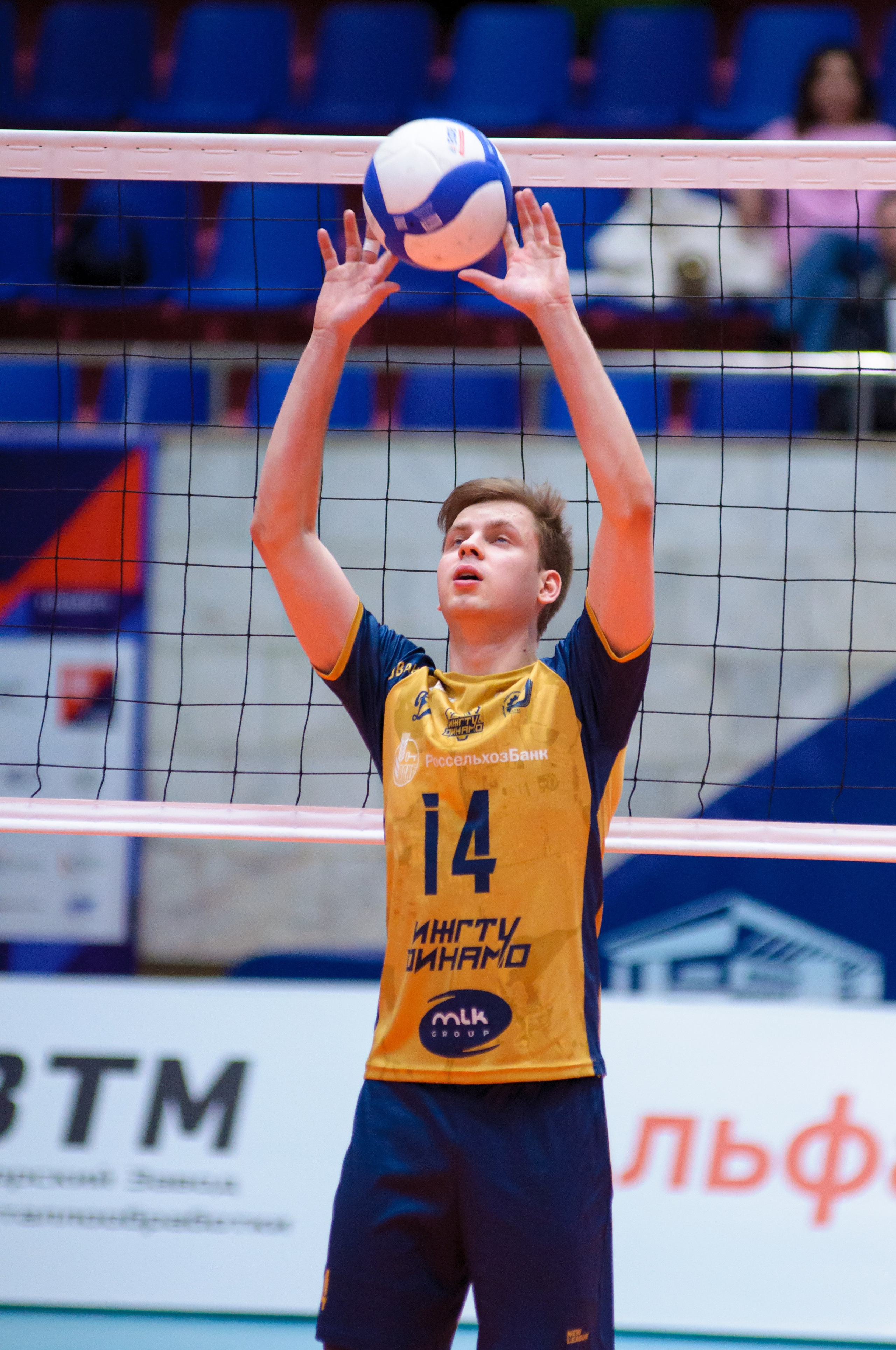 Чемпионат России по волейболу. Высшая лига А. Магнитка — ИжГТУ-Динамо. Фотограф Магнитогорск Данил Семенов