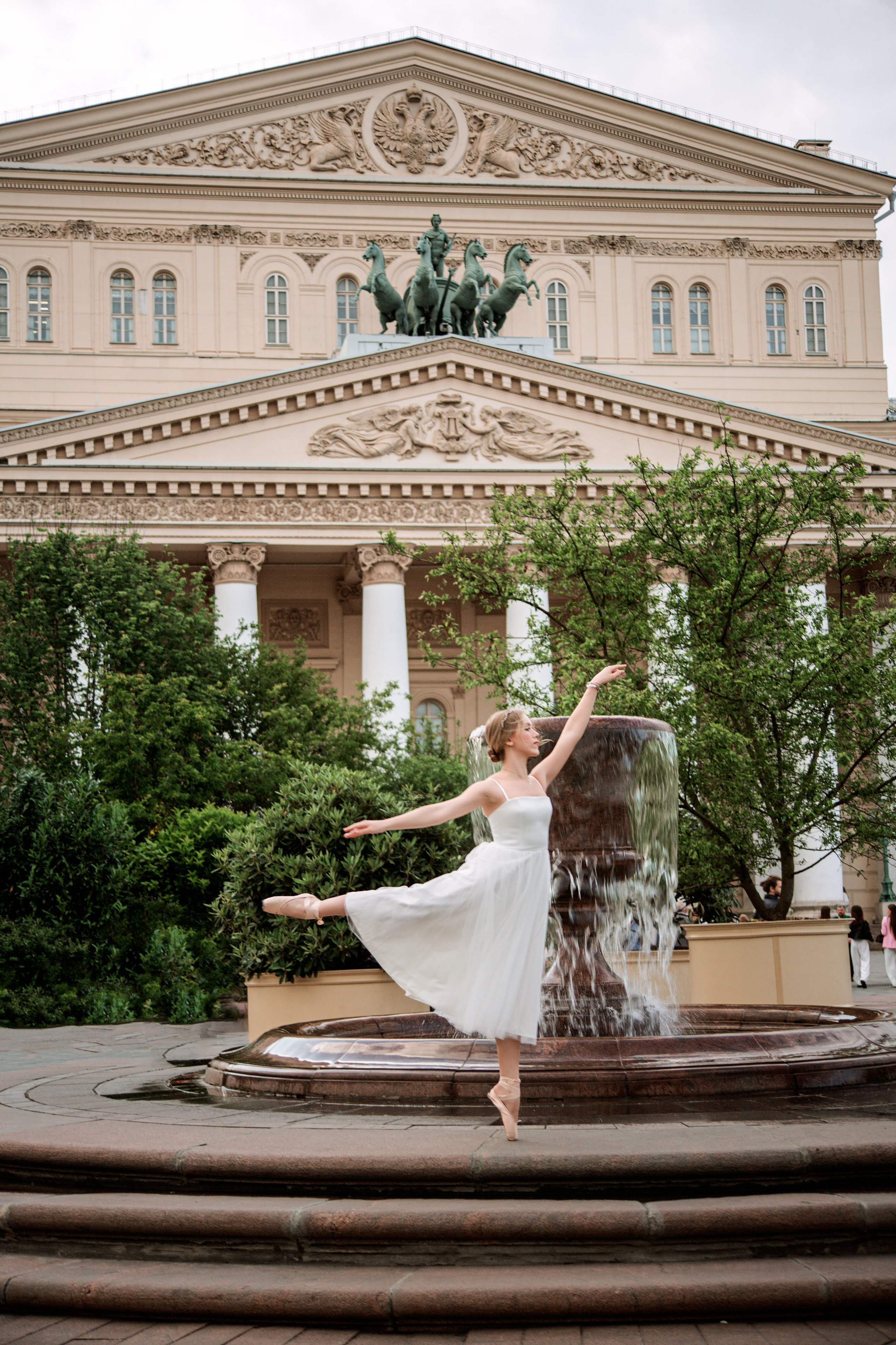 Прогулка балерины. Семейный и детский фотограф в Москве Ольга Кривенцова