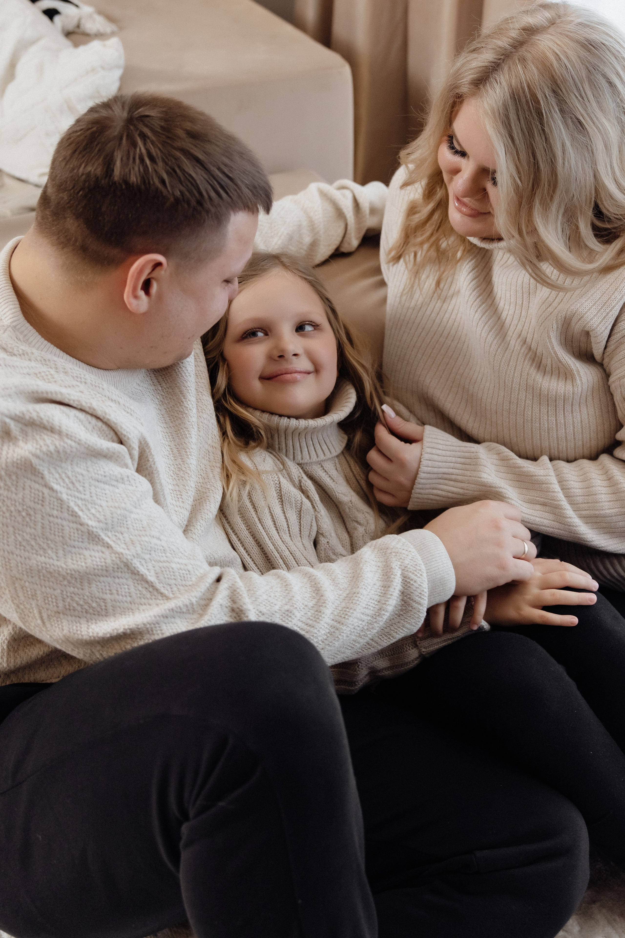 Домашняя новогодняя. Семейный и свадебный фотограф в Челябинске Мария Леонтьева