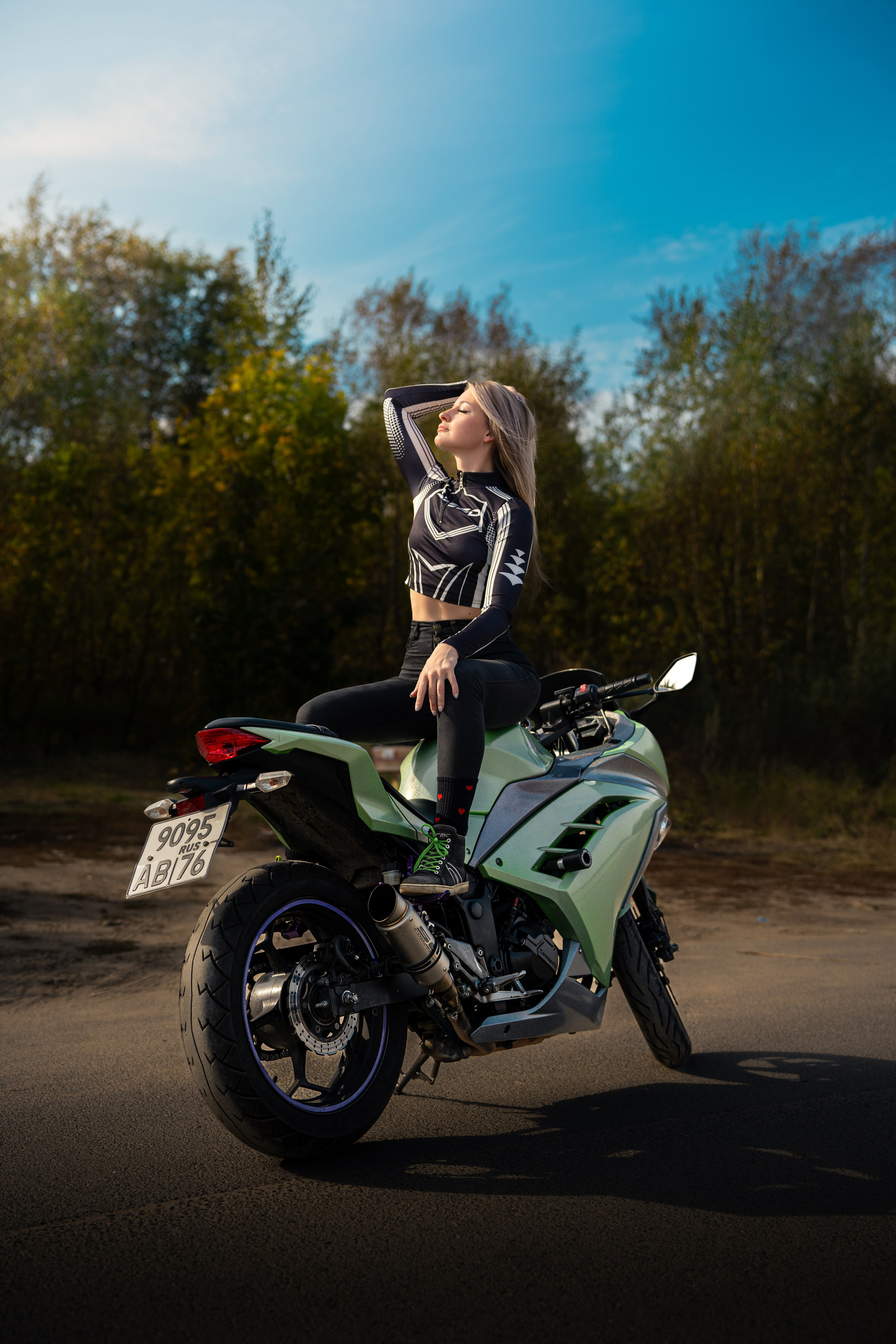 ОКСАНА & KAWASAKI NINJA. OZ Production