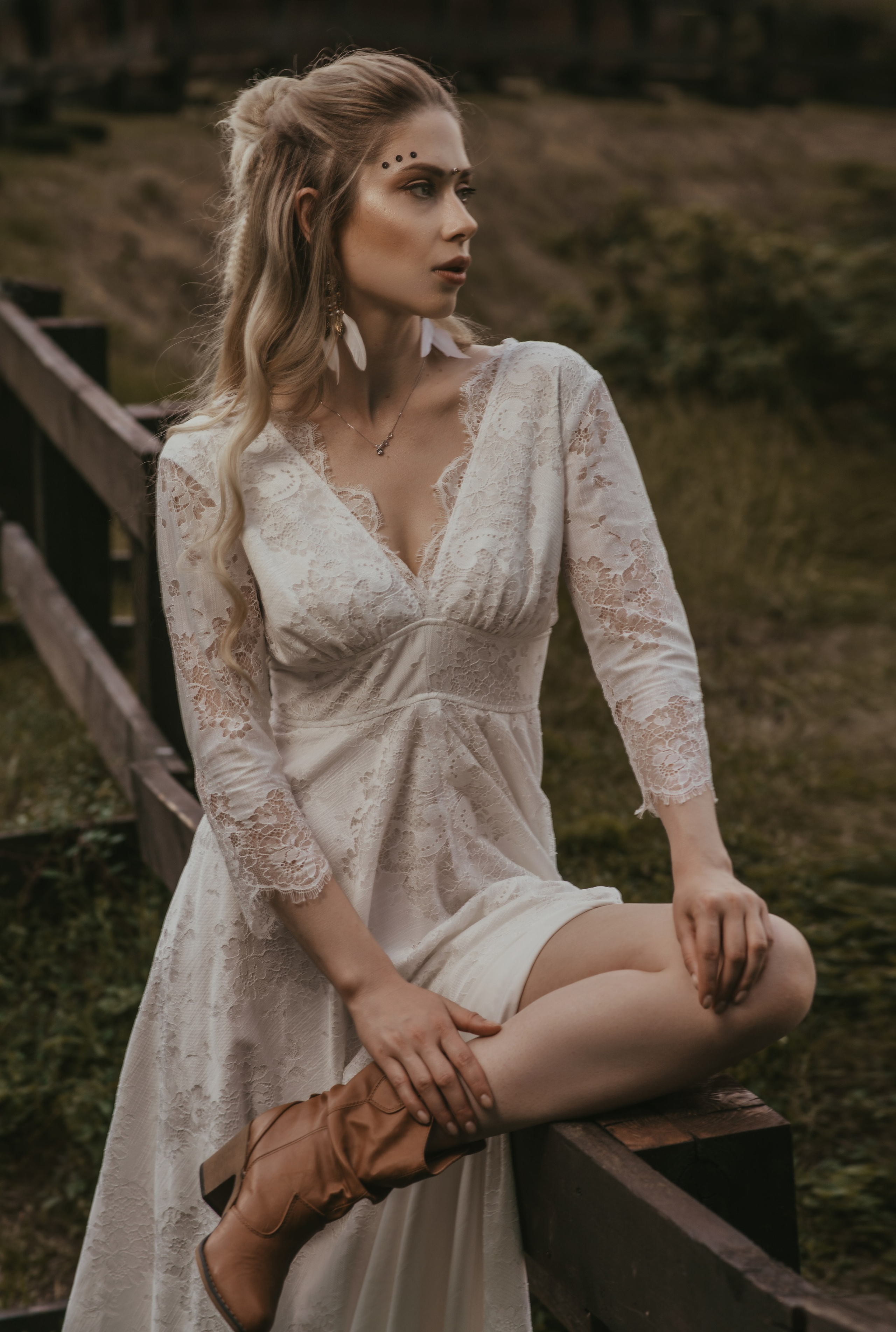 Свадебная лав стори фотосессия в стиле бохо. Фотограф Москва: тематическая фотосессия с подбором образа