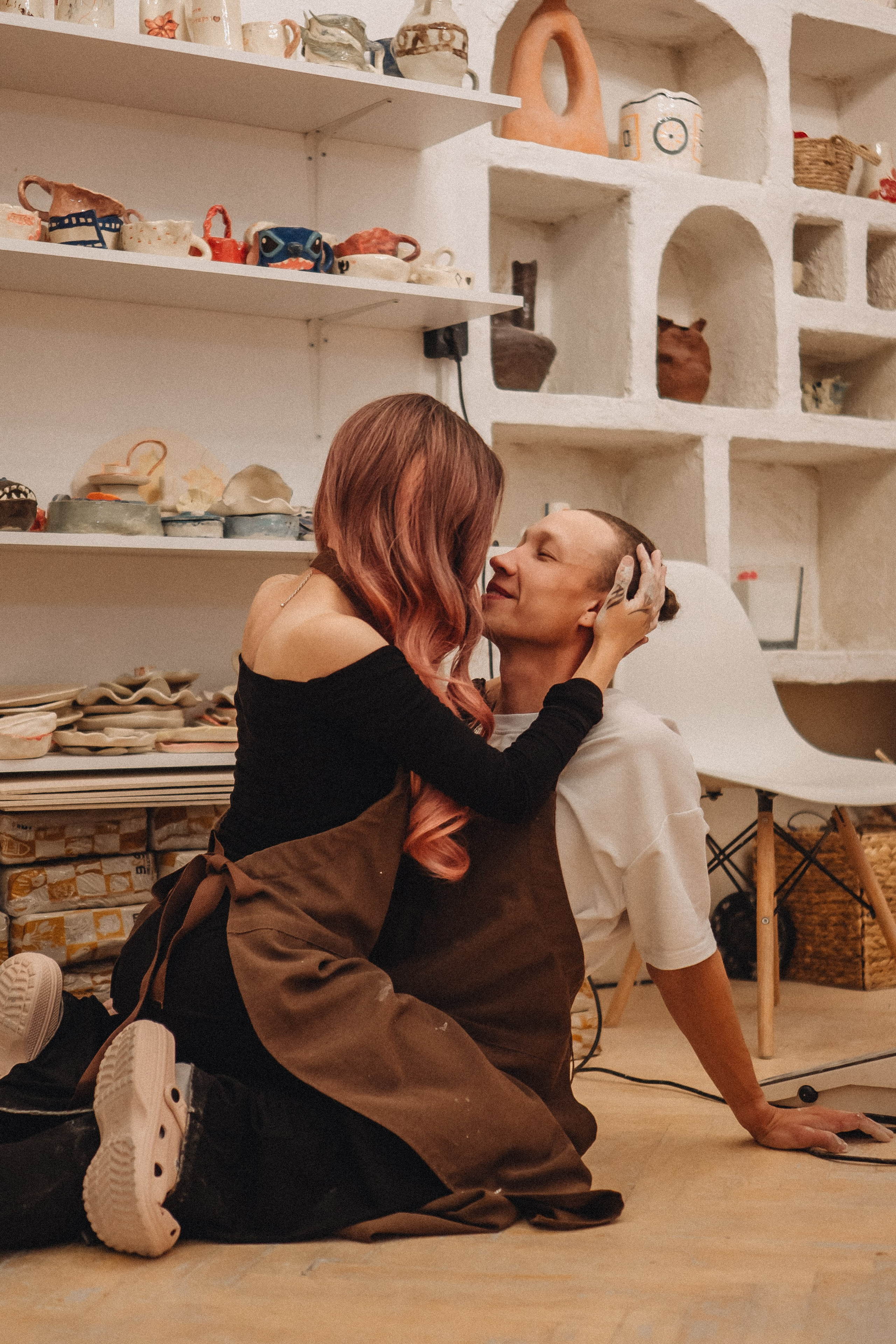 СВИДАНИЕ В ГОНЧАРНОЙ МАСТЕРСКОЙ. Профессиональный фотограф, Санкт-Петербург — Виктория Богомолова