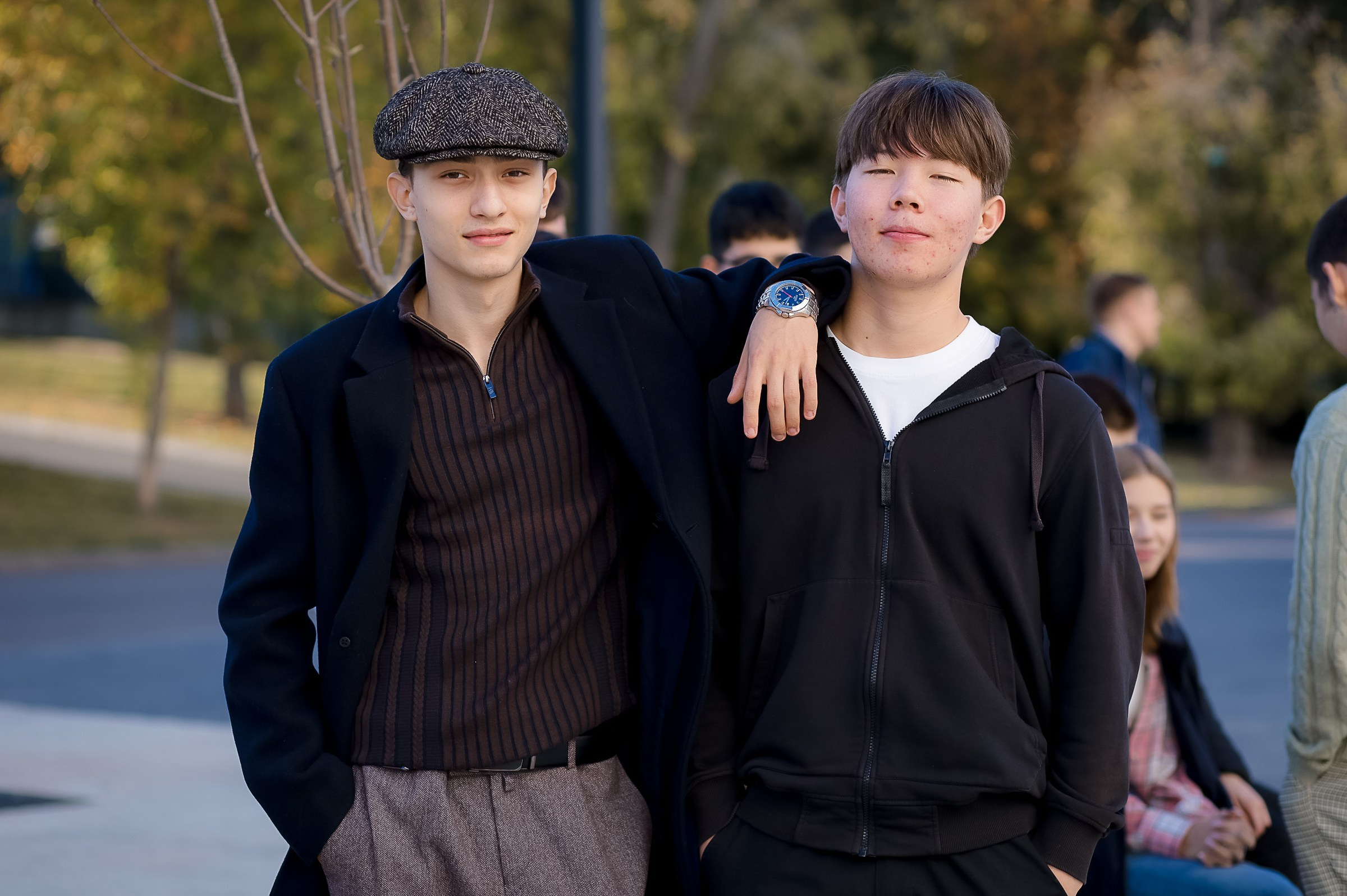 ОСЕННЯЯ СЬЕМКА ДЛЯ ВЫПУСКНЫХ АЛЬБОМОВ. Фотограф в Москве Ольга Колесникова