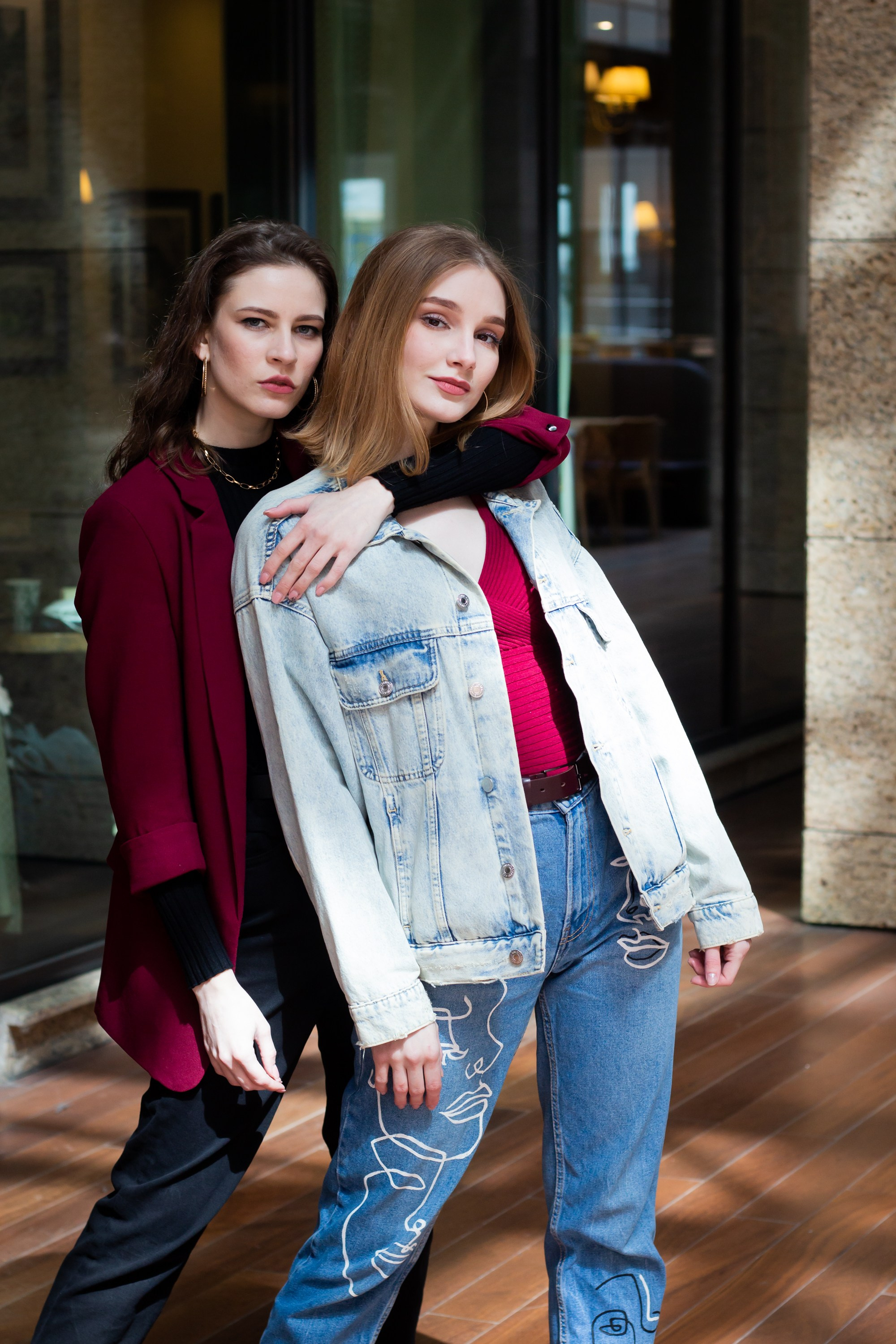 Настя и Лена. Фотограф Мария Згонник