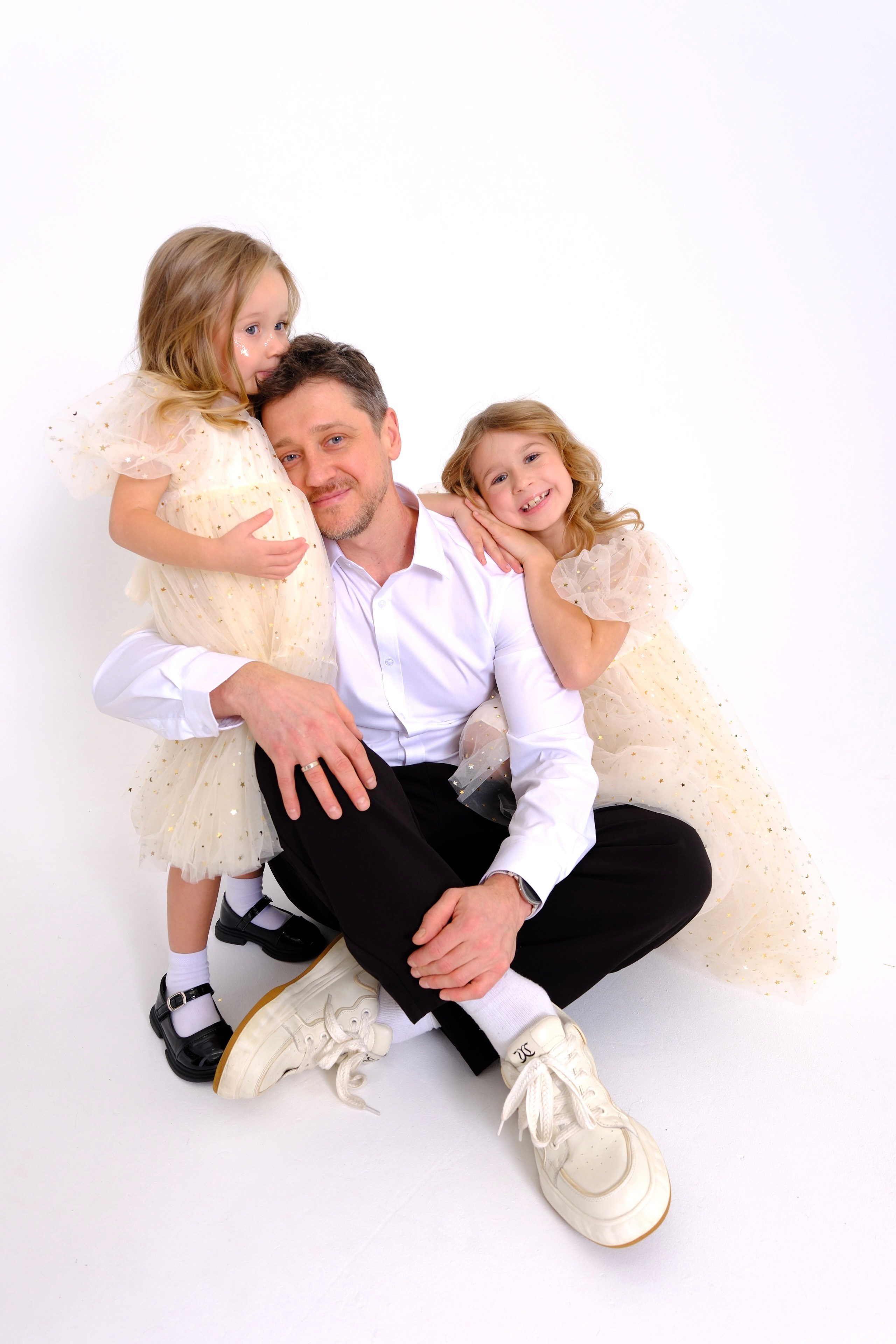 Семейные фото в студии. Фотограф и художник в Москве Евгения Нюнина