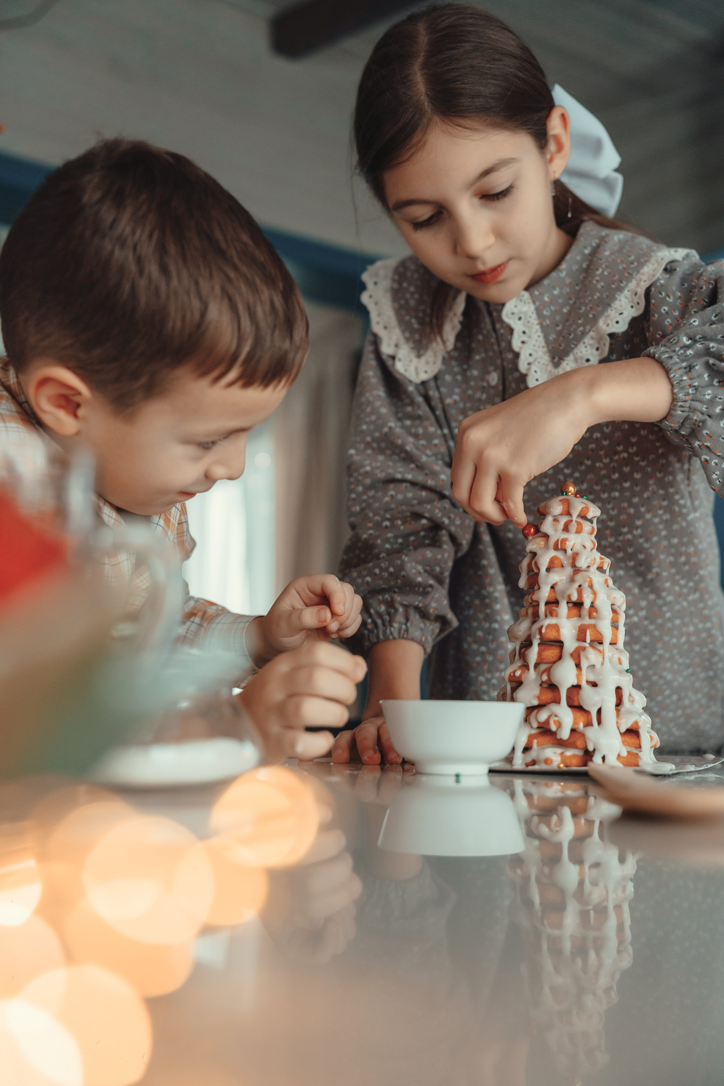 Олег и Лиза новогоднее. Фотограф Женя Пашкина