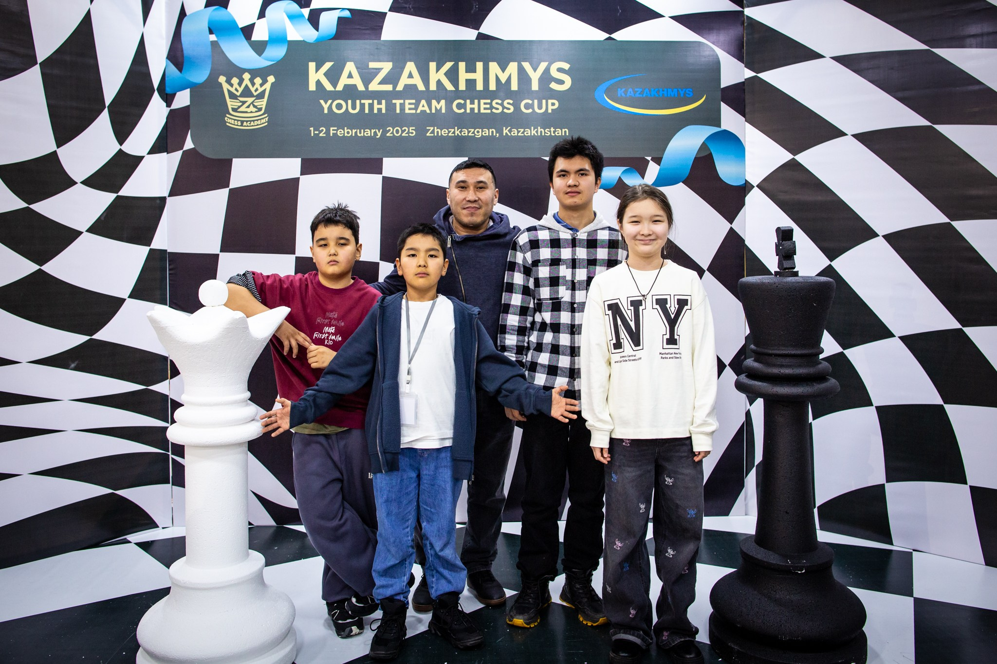 2025.02.02 KAZAKHMYS Youth Team Chess CUP 2025 — Day2_Teams. Фотограф Анна Штурман (репортажная съёмка любых событий и мероприятий) Anna Shtourman photographer