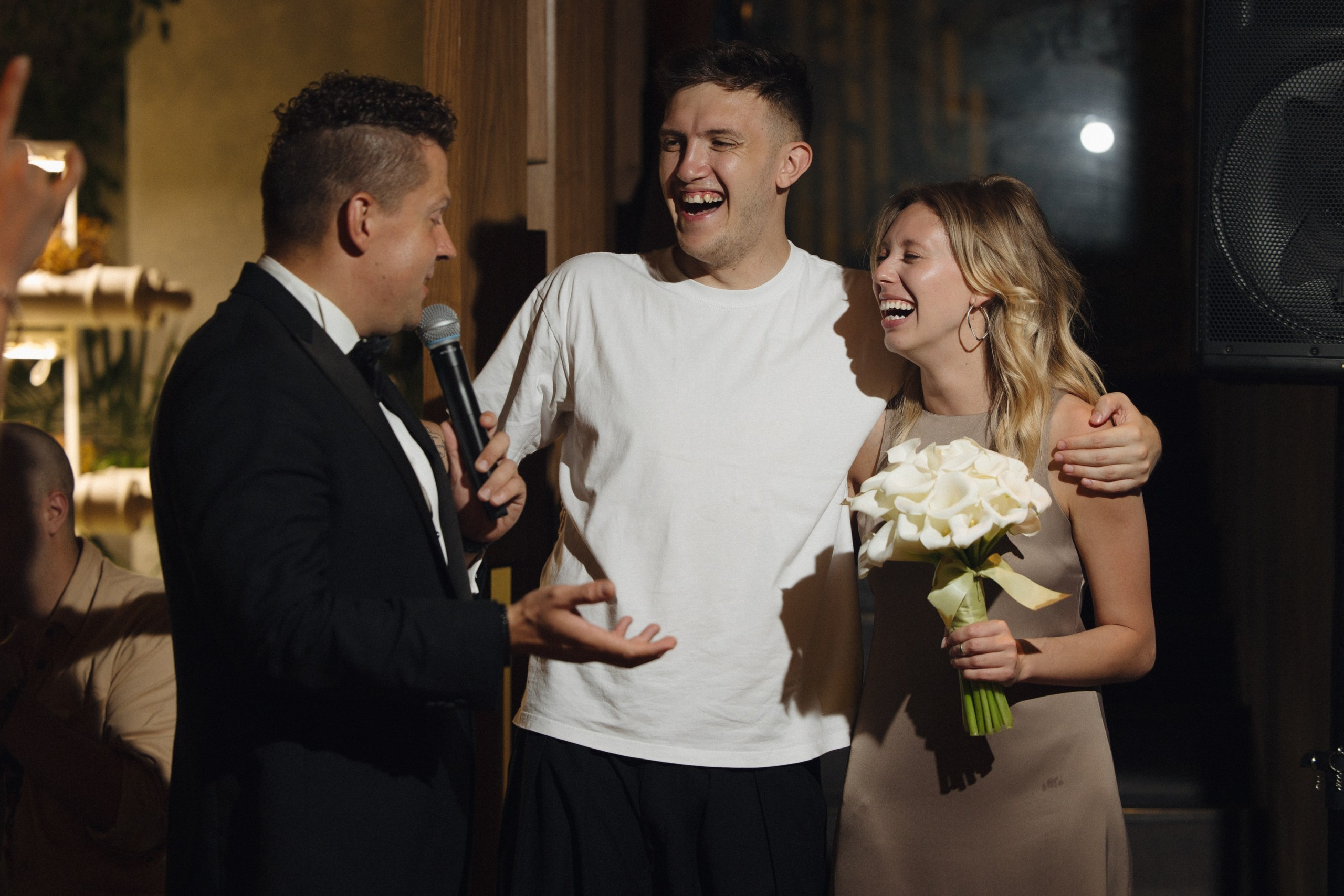 Роскошная свадьба в ресторане Тач в Москве. Праздничное агентство ПИОН