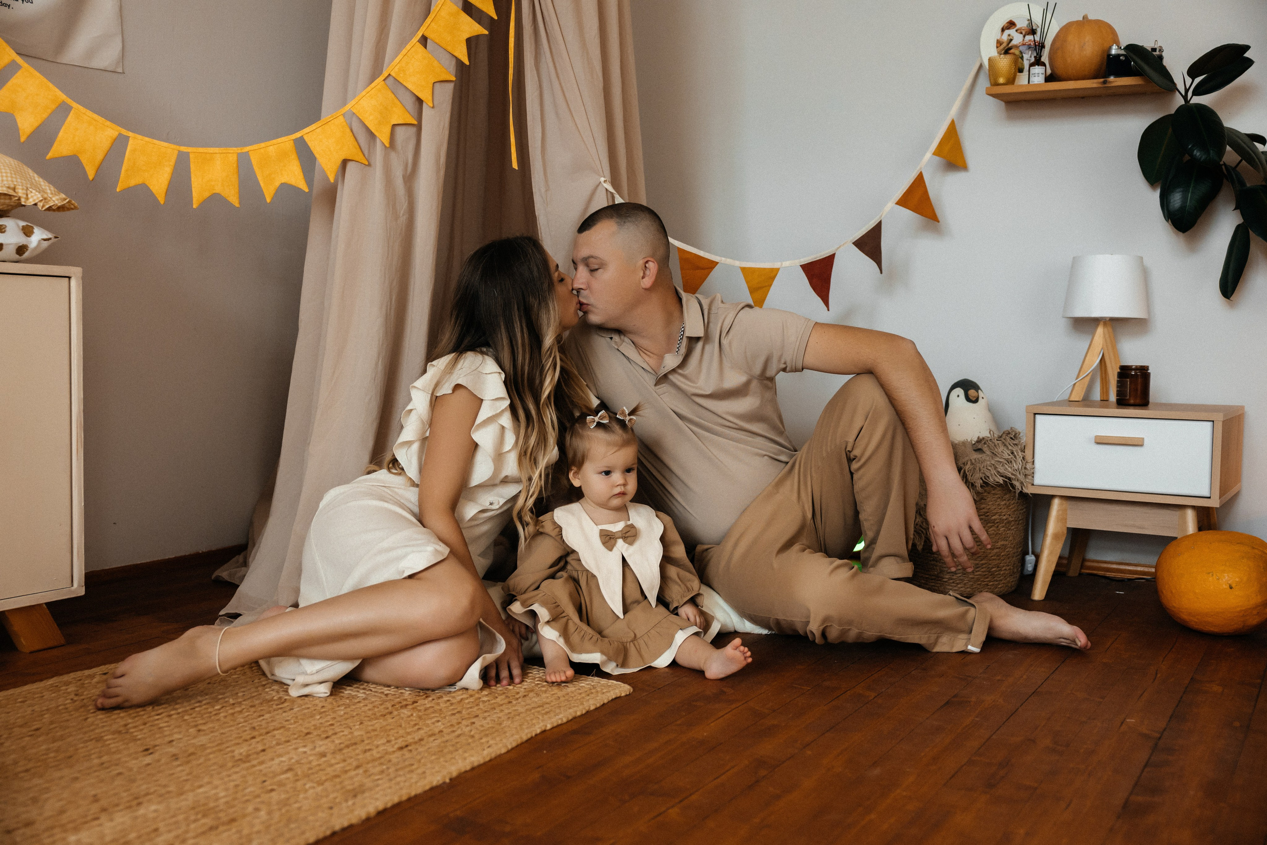 Максим, Алена, и Алиса. Фотограф Краснодар