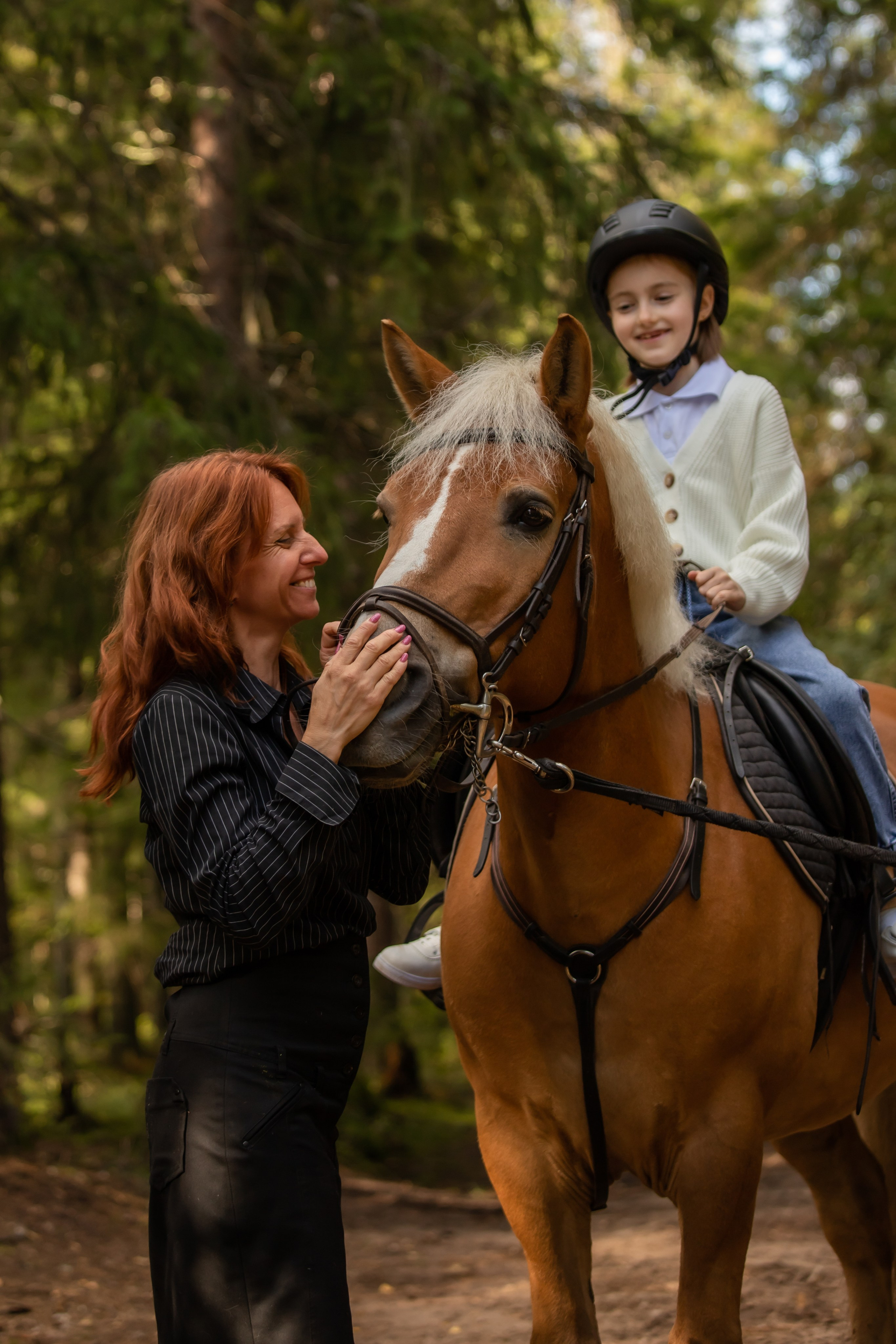 Семейные и детские фотосессии. Конный фотограф в Санкт-Петербурге Анна Лебедева