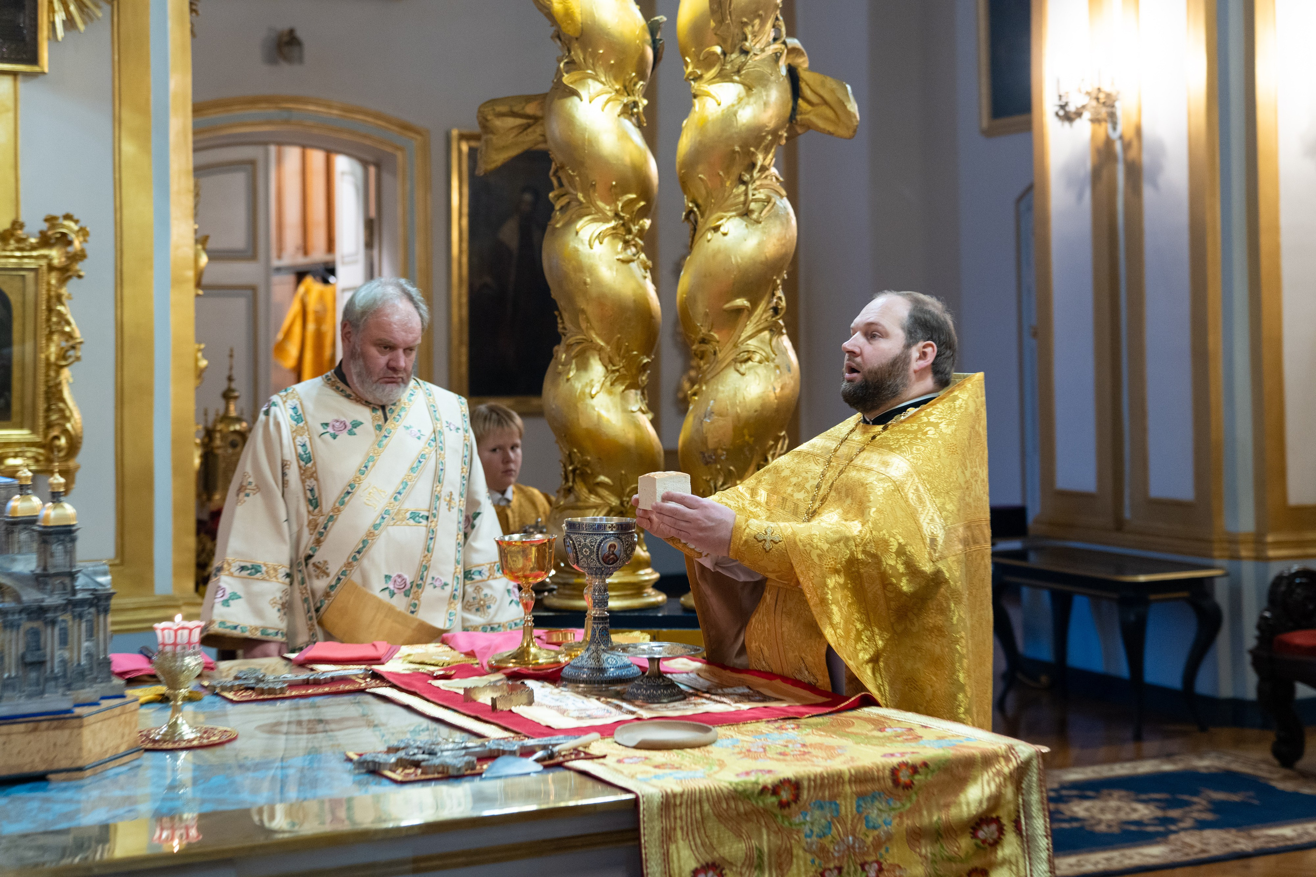 Неделя 28-я по Пятидесятнице. Преподобного Патапия. НИКОЛО-БОГОЯВЛЕНСКИЙ МОРСКОЙ СОБОР