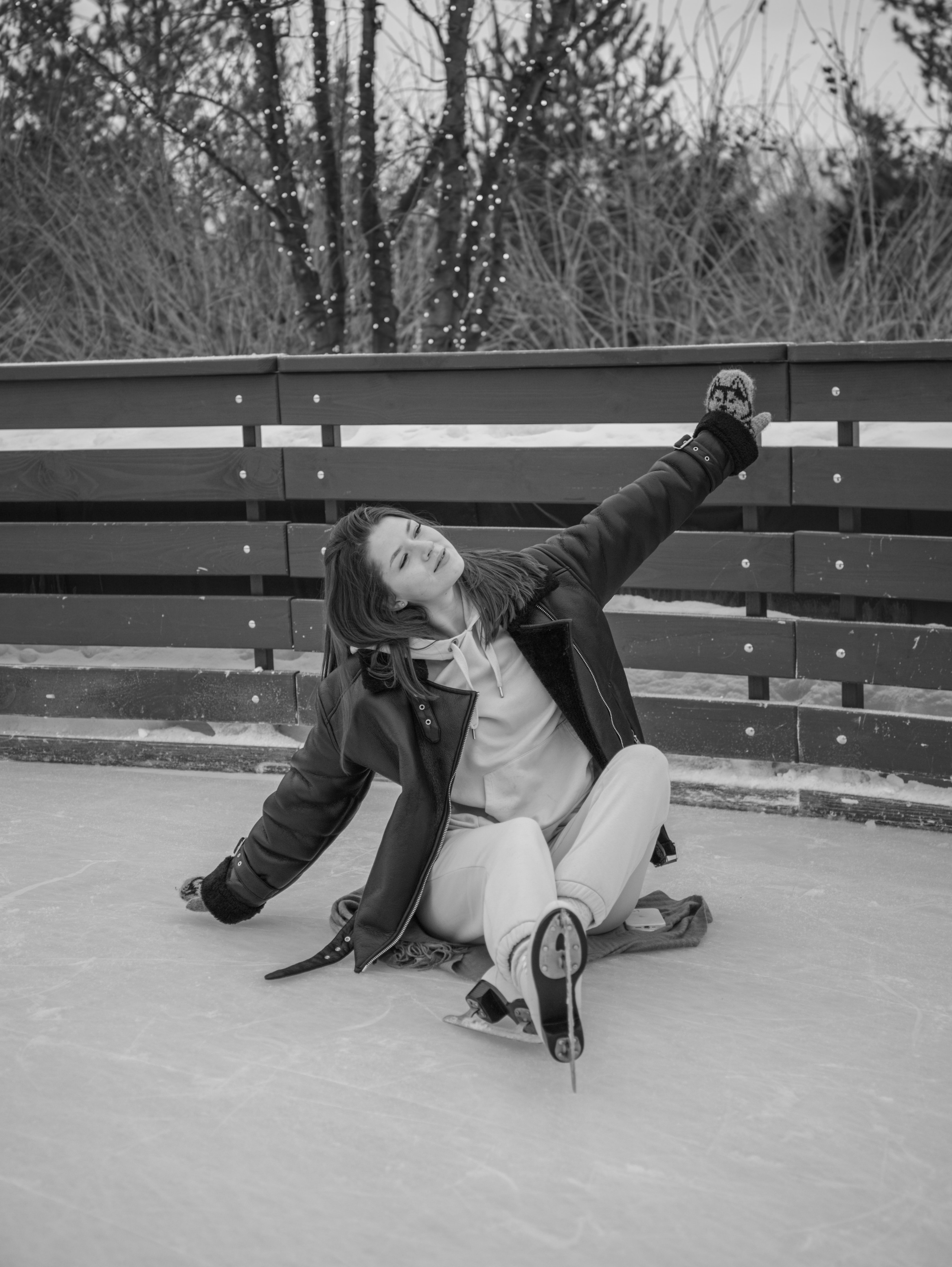 На катке. Свадебный и семейный фотограф в Москве Мила Широких